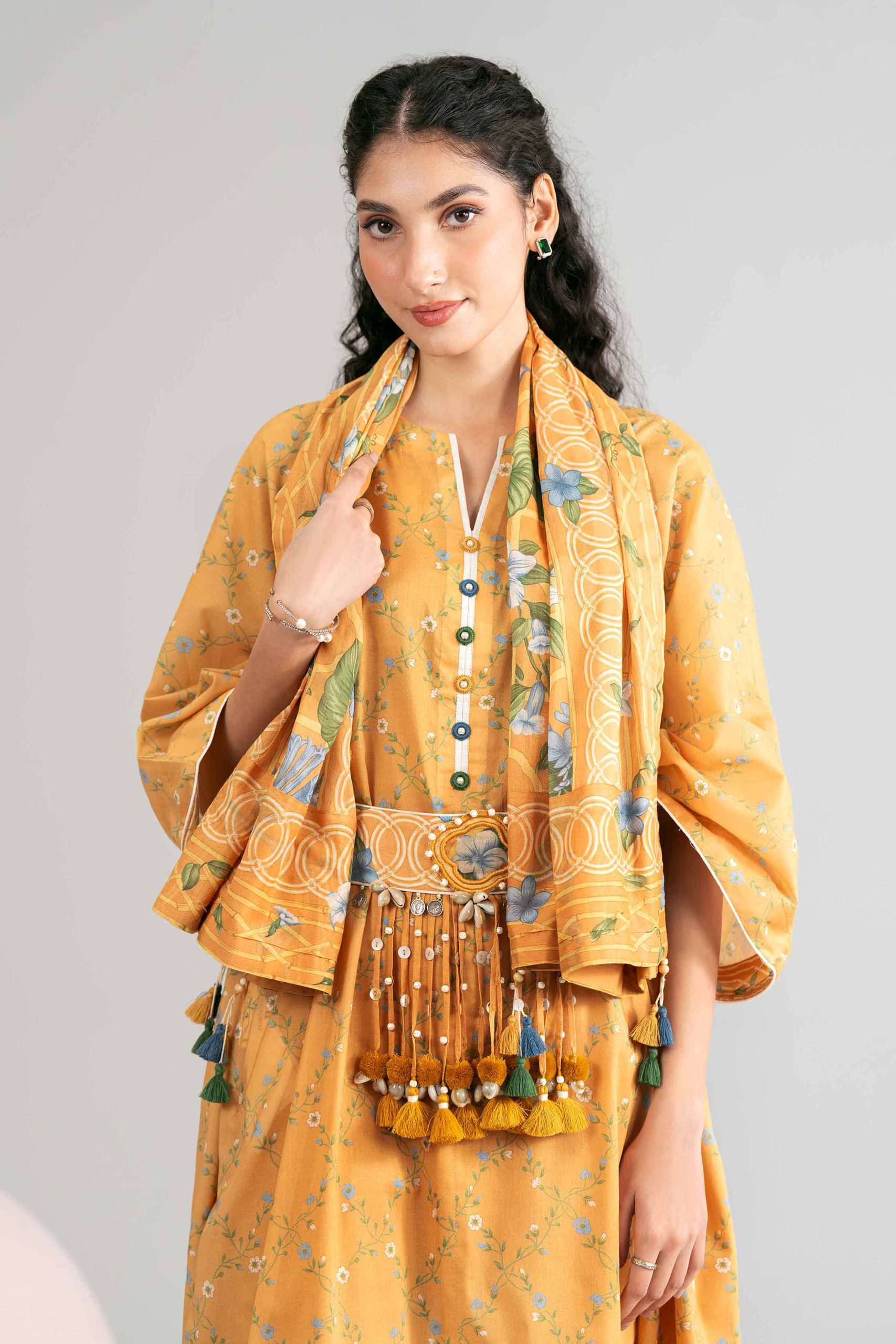 3 Piece - Printed Loose Fabric - 42602436 - Image 2