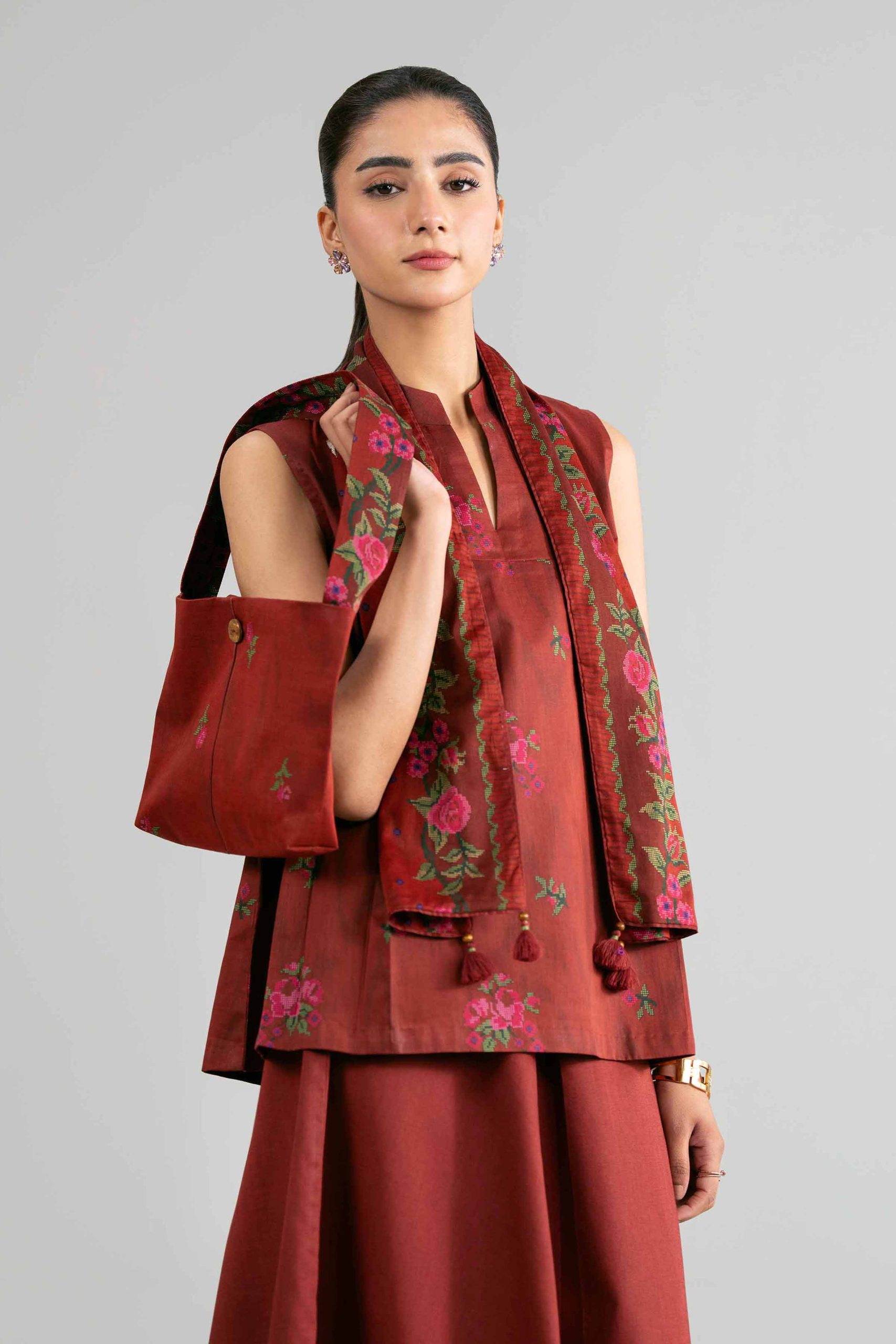 3 Piece - Printed Loose Fabric - 42602440 - Image 2