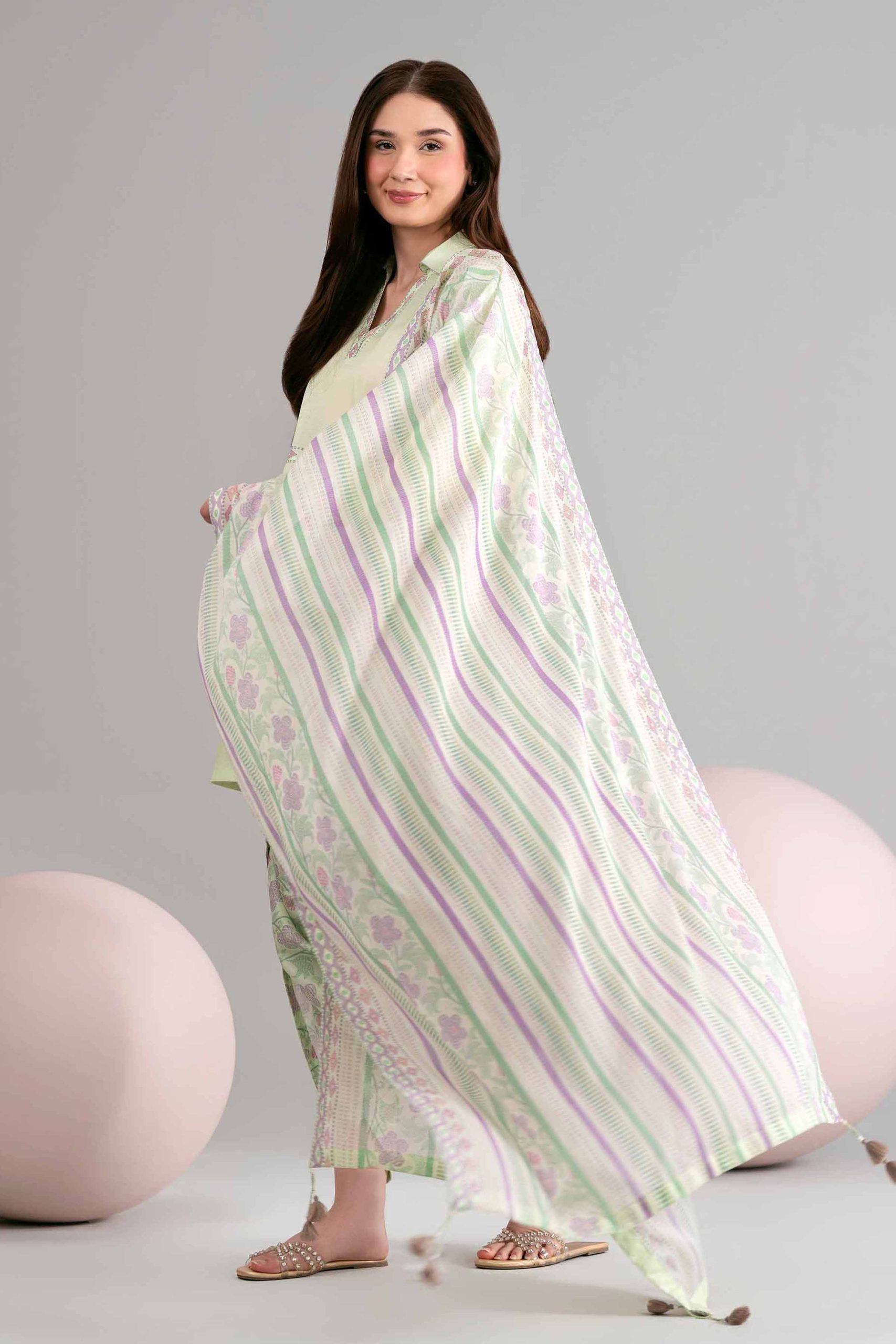 3 Piece - Printed Loose Fabric - 42602453 - Image 4