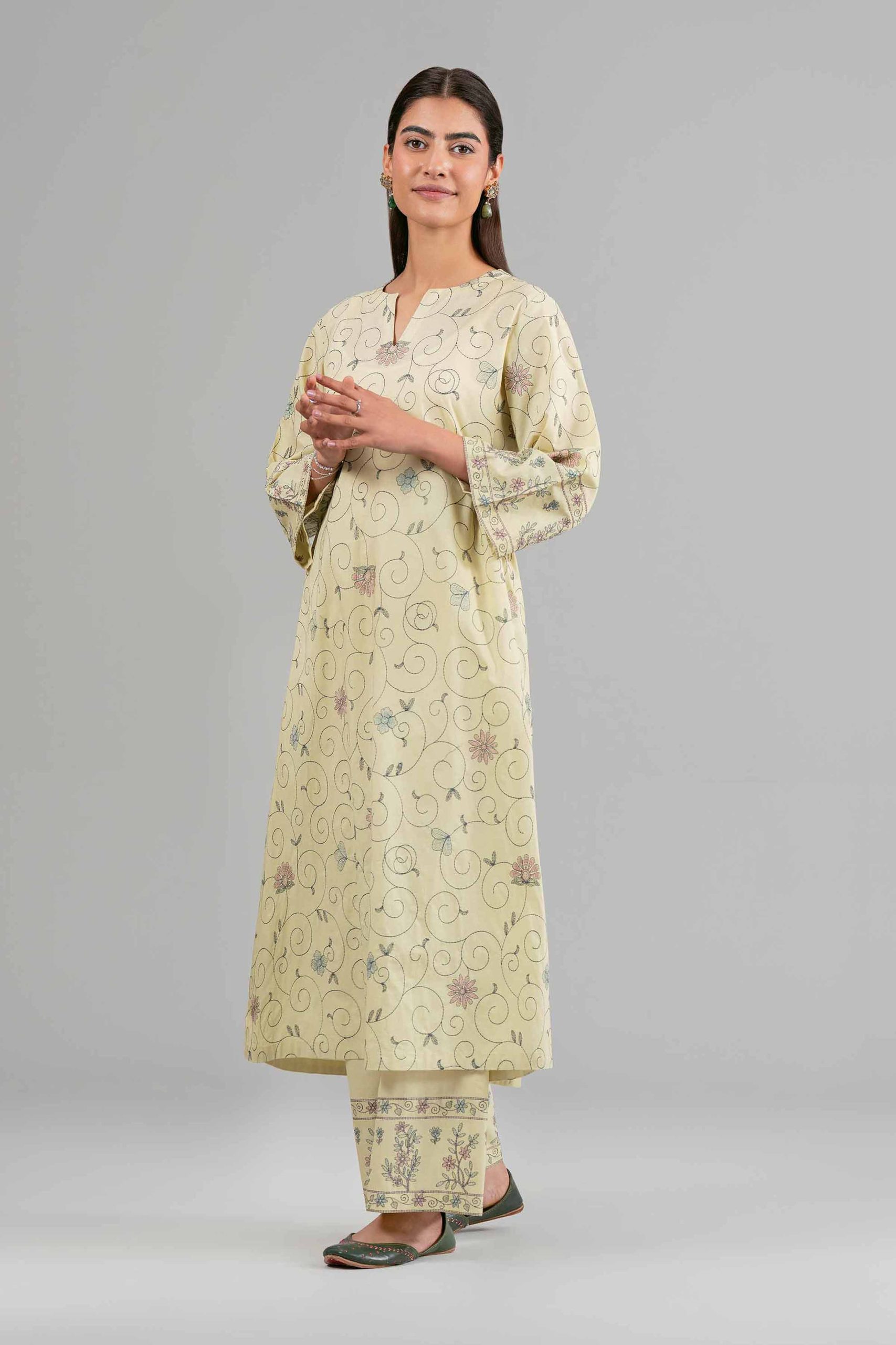 2 Piece - Embroidered Suit - 42619932 - Image 5