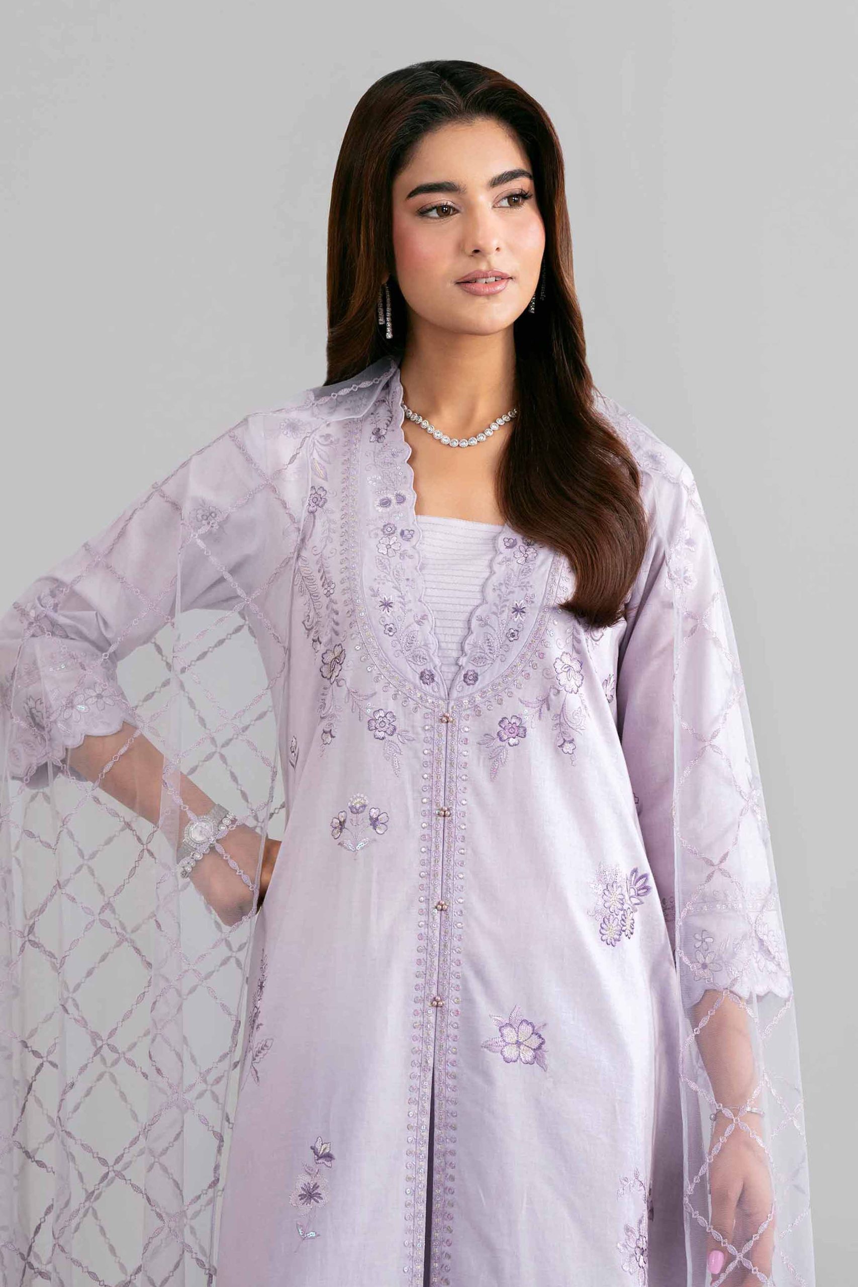 3 Piece - Embroidered Suit - 42619943 - Image 2