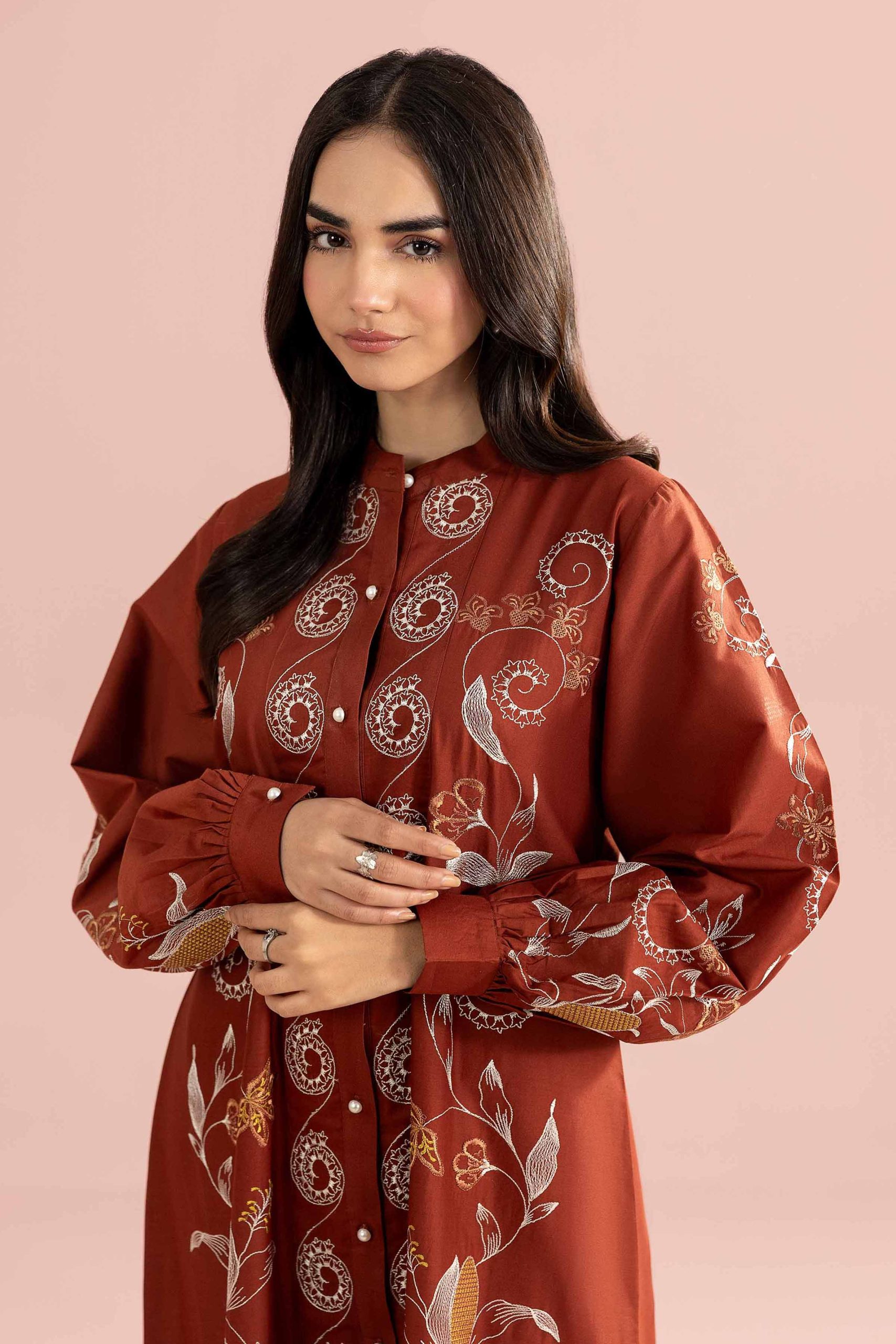 Embroidered Dress - FE26-31 - Image 5