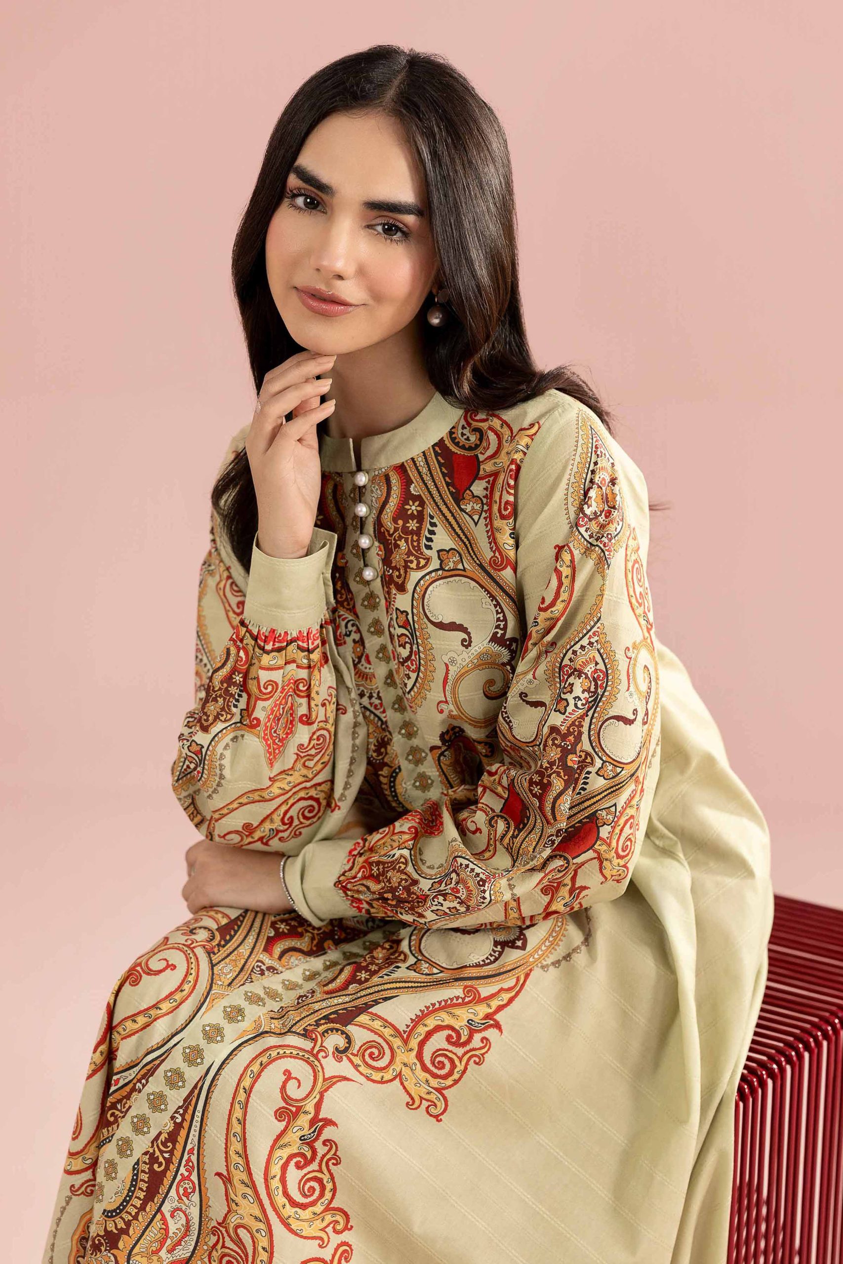 Printed Dress - FE26-45 - Image 2