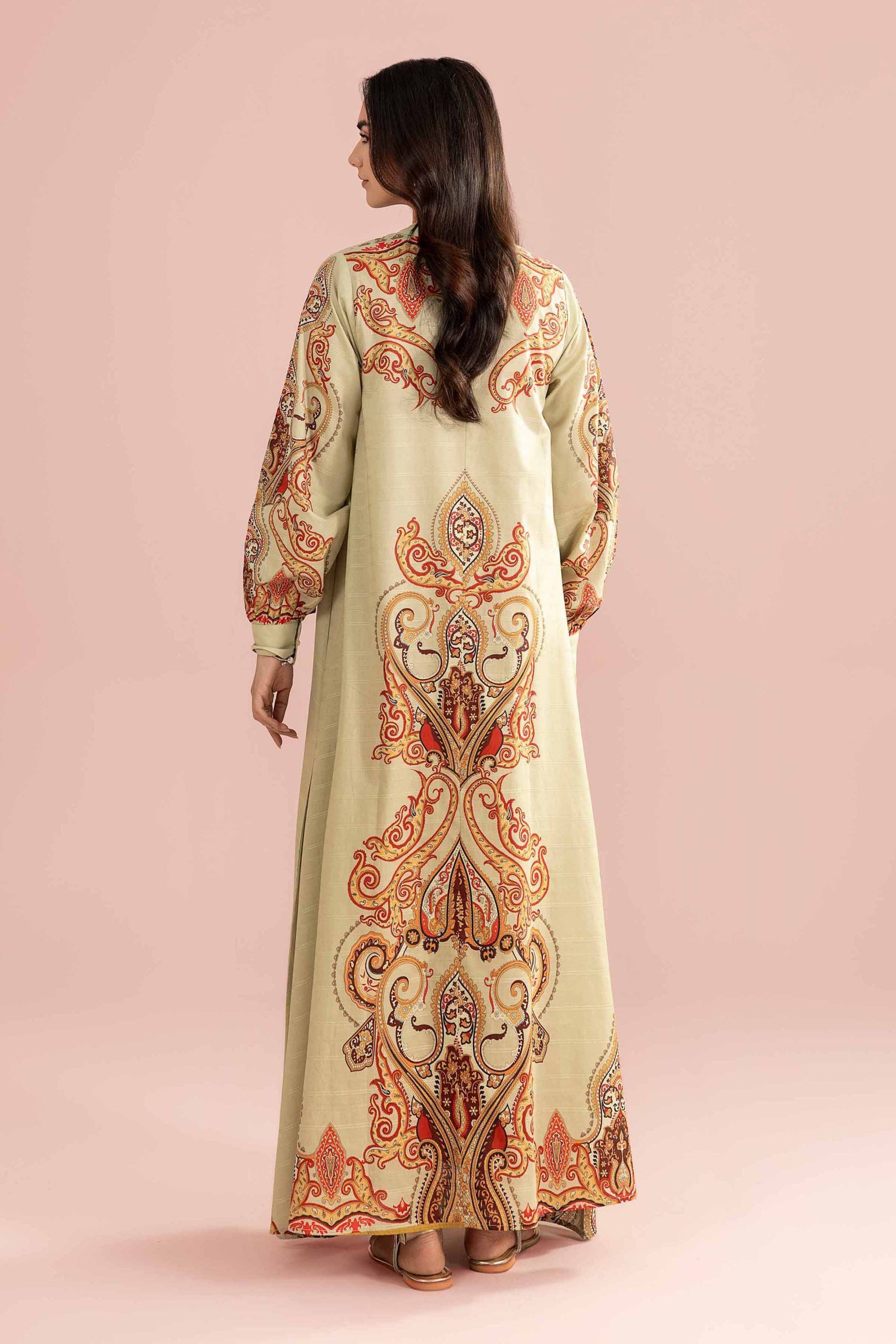 Printed Dress - FE26-45 - Image 4