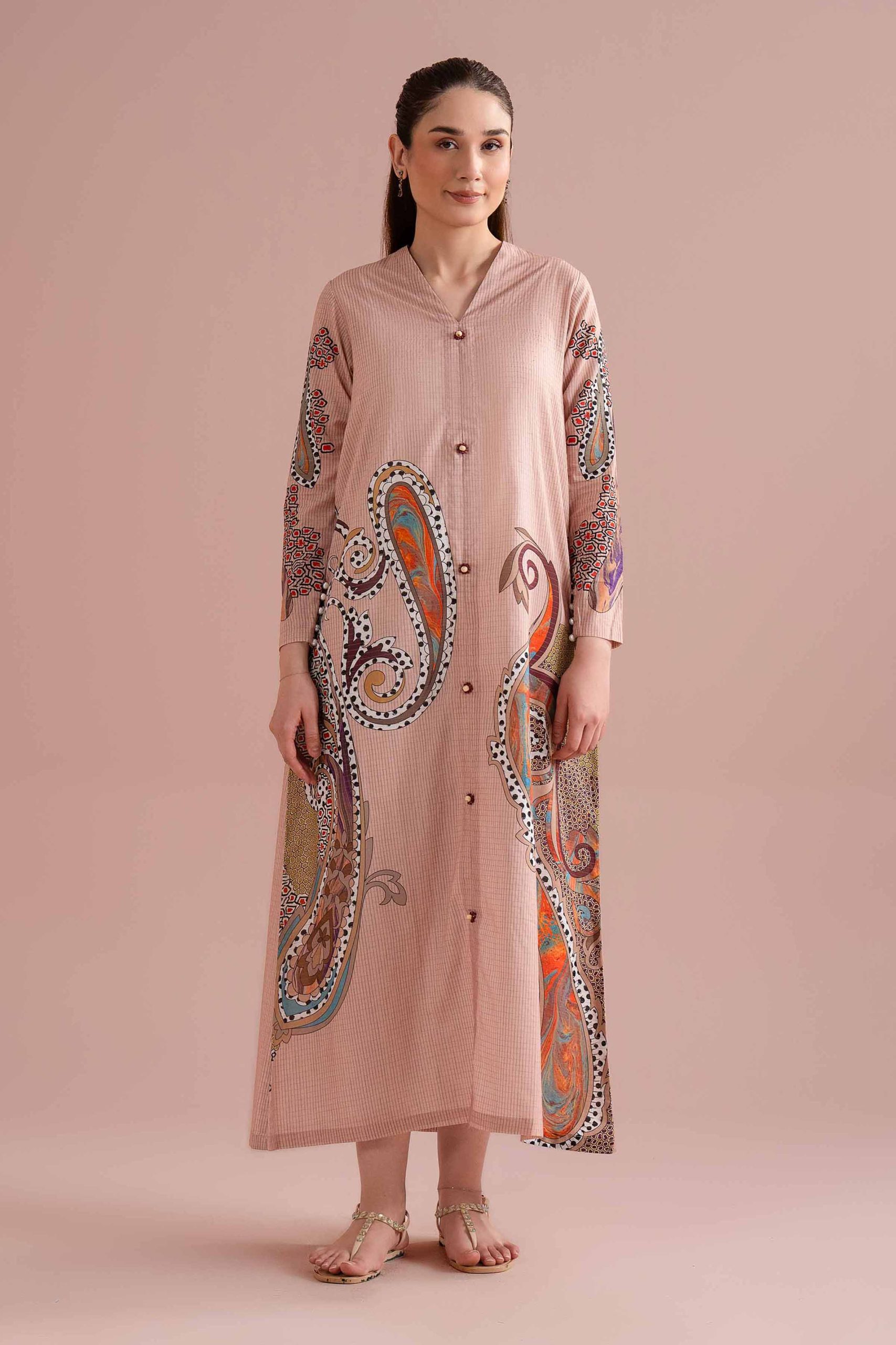 Printed Dress - FE26-75