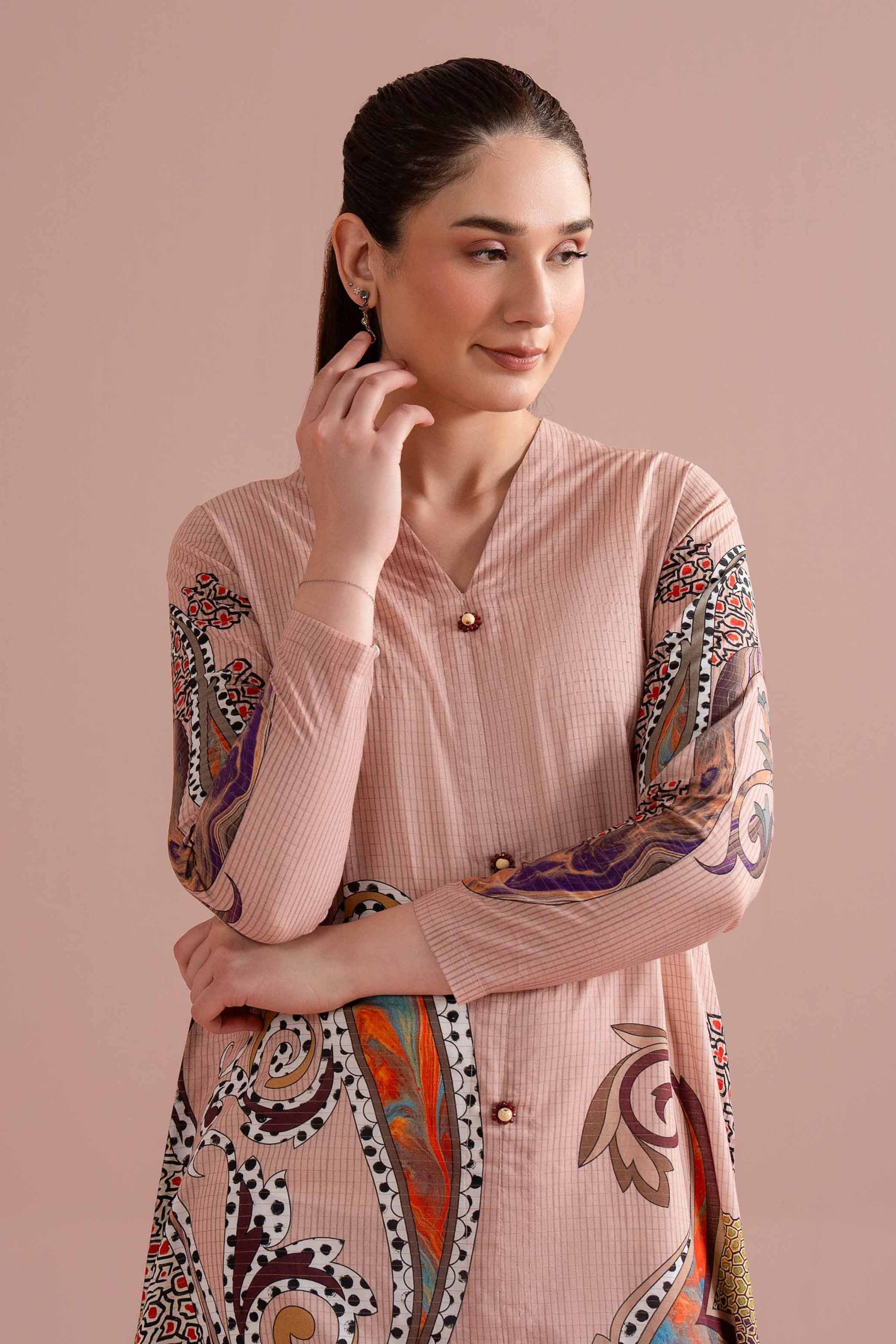 Printed Dress - FE26-75 - Image 2