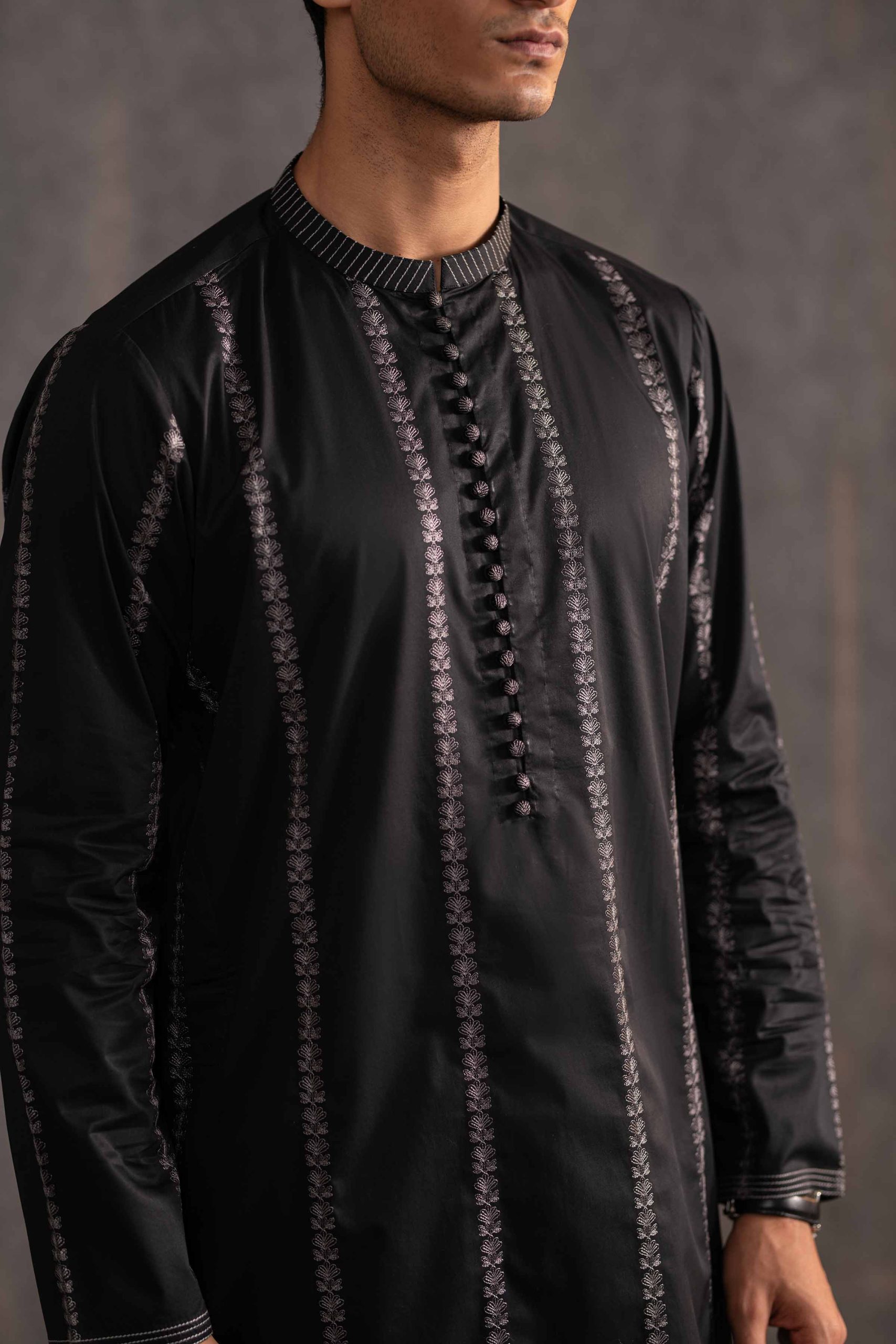 2 Piece - Embroidered Naqsh Suit - KNS25-03 - Image 5