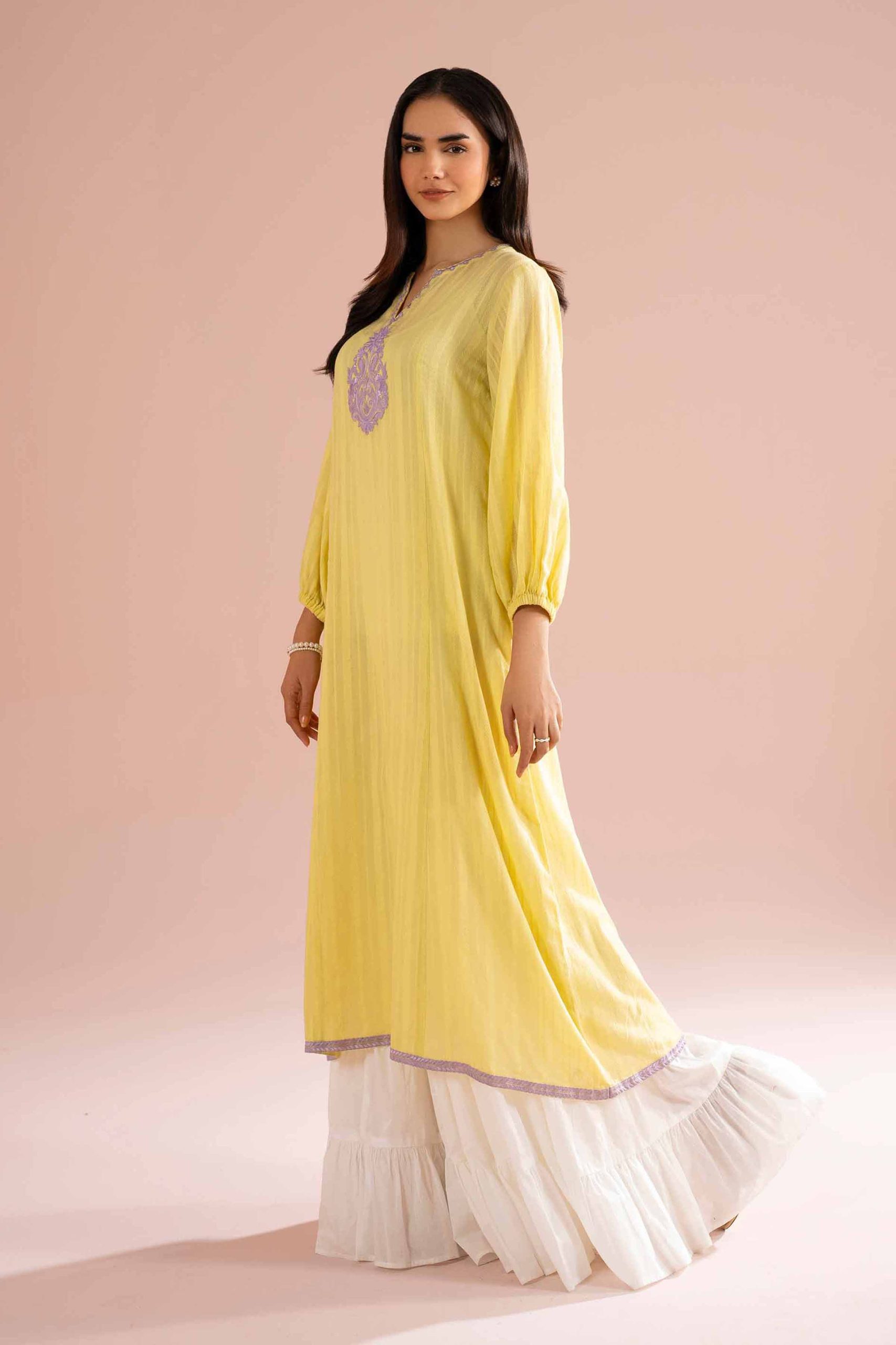 Embroidered Dress - PE26-10 - Image 4
