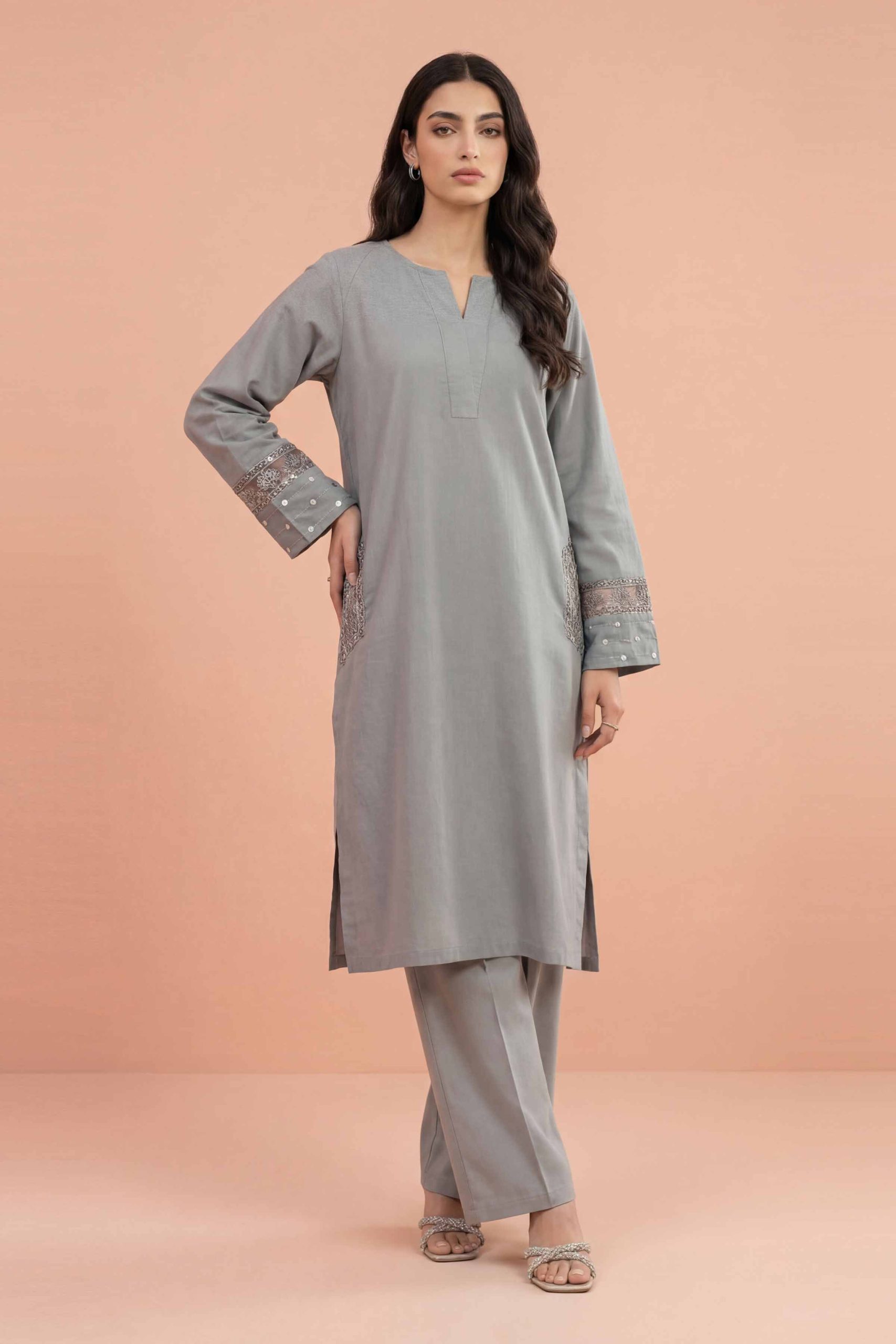 Embroidered Shirt - PE26-100 - Image 4