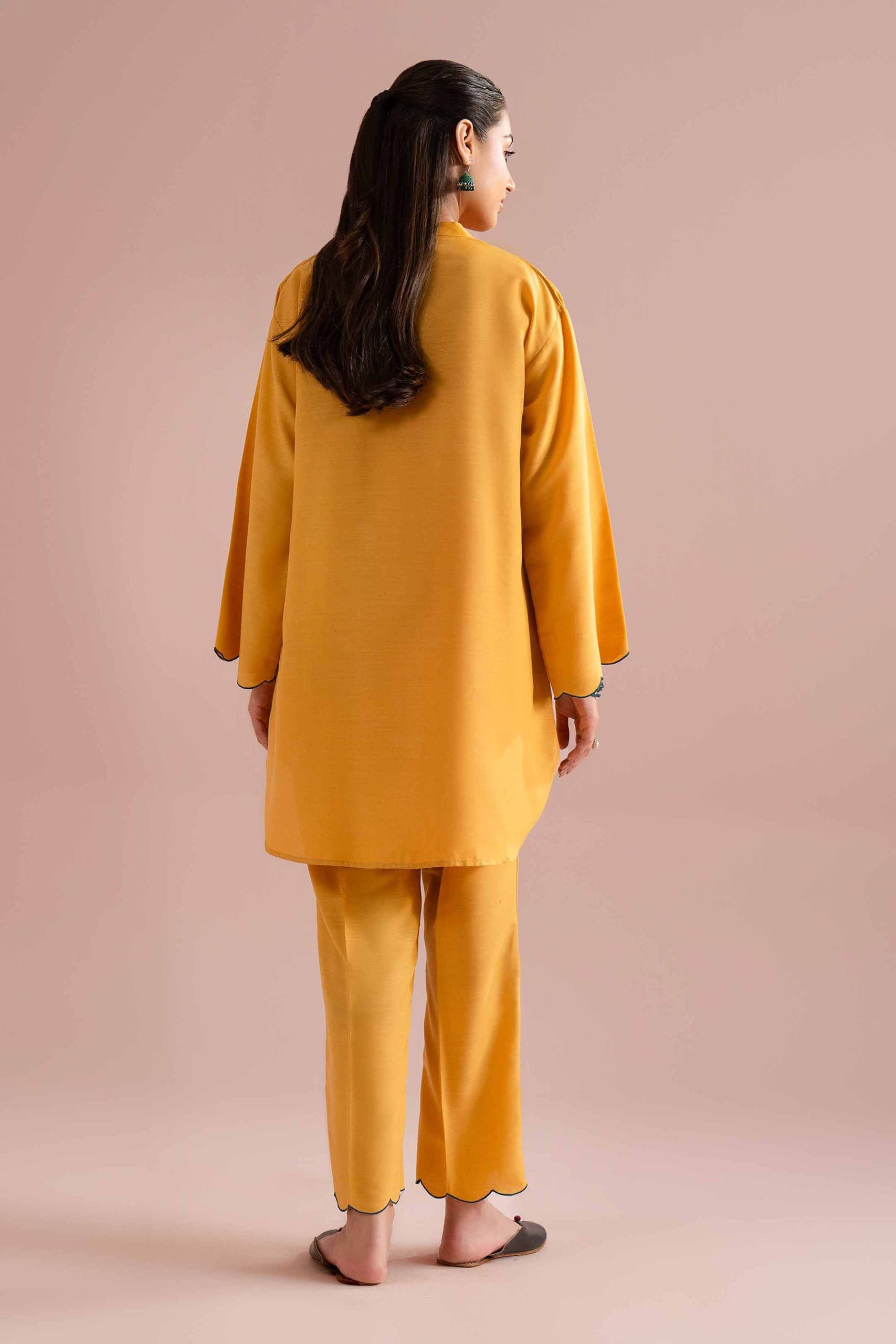 2 Piece - Embroidered Suit - PE26-162 - Image 3