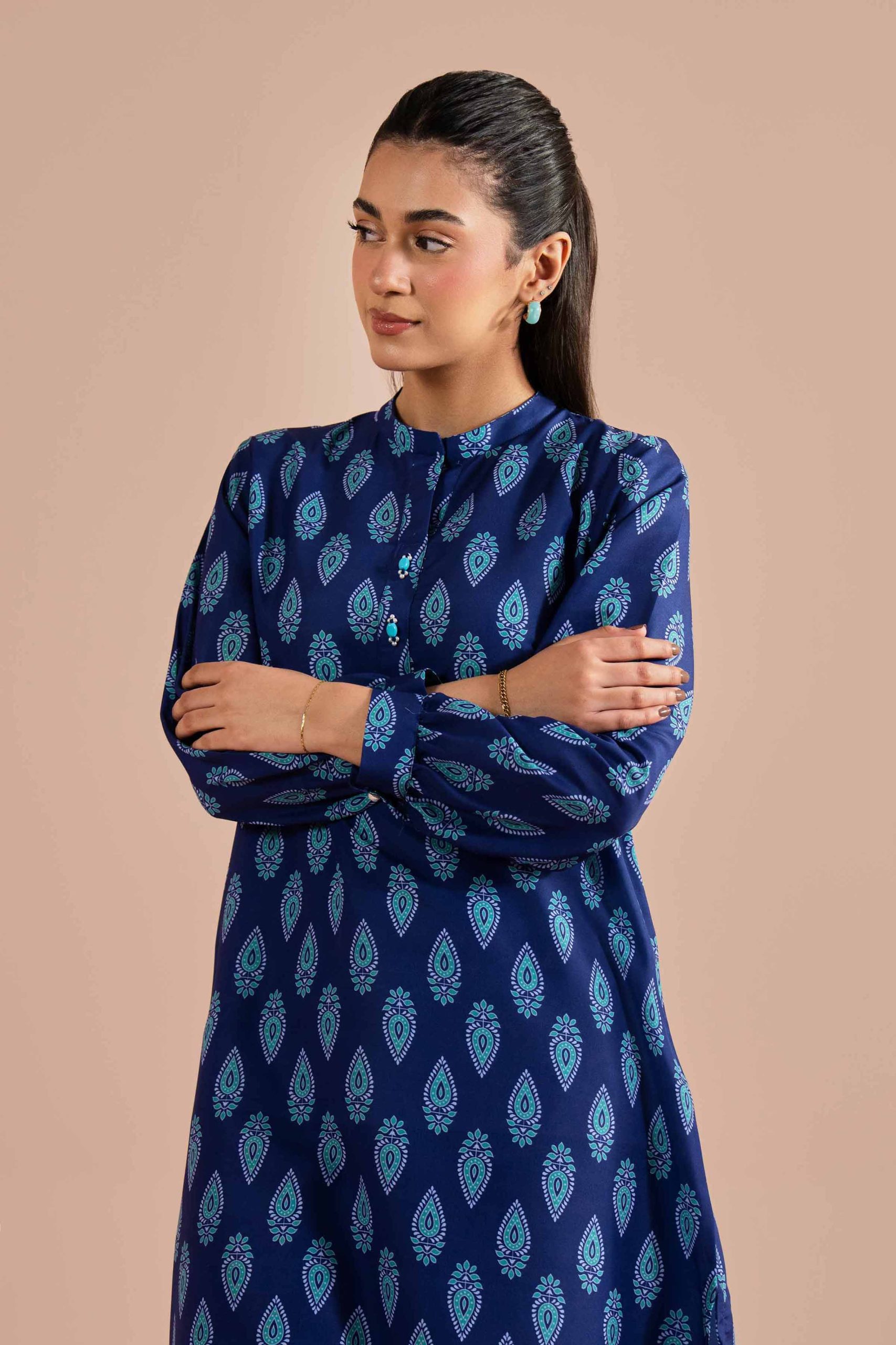 2 Piece - Printed Suit - PE26-17 - Image 5
