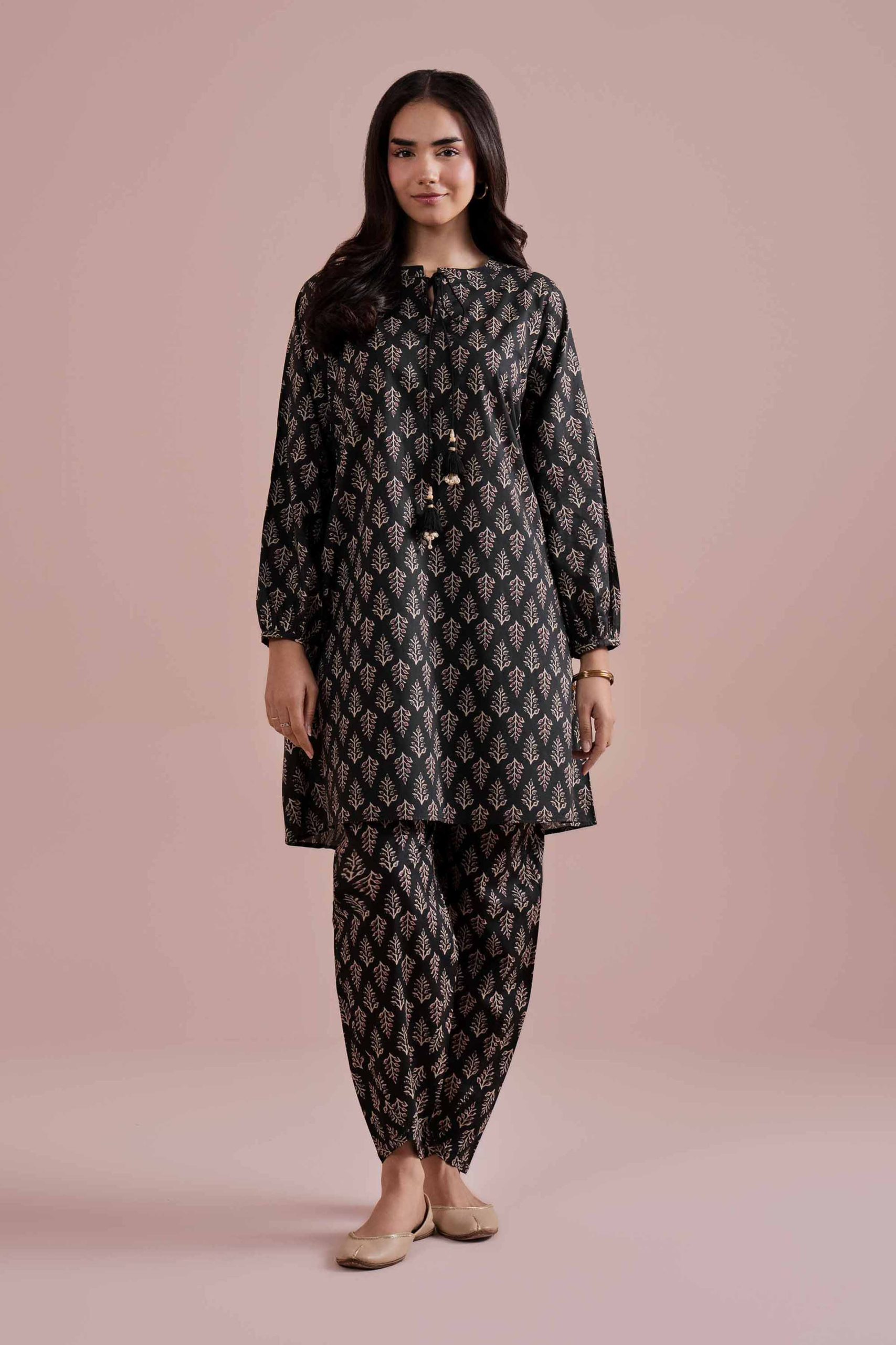 2 Piece - Printed Suit - PE26-176 - Image 4