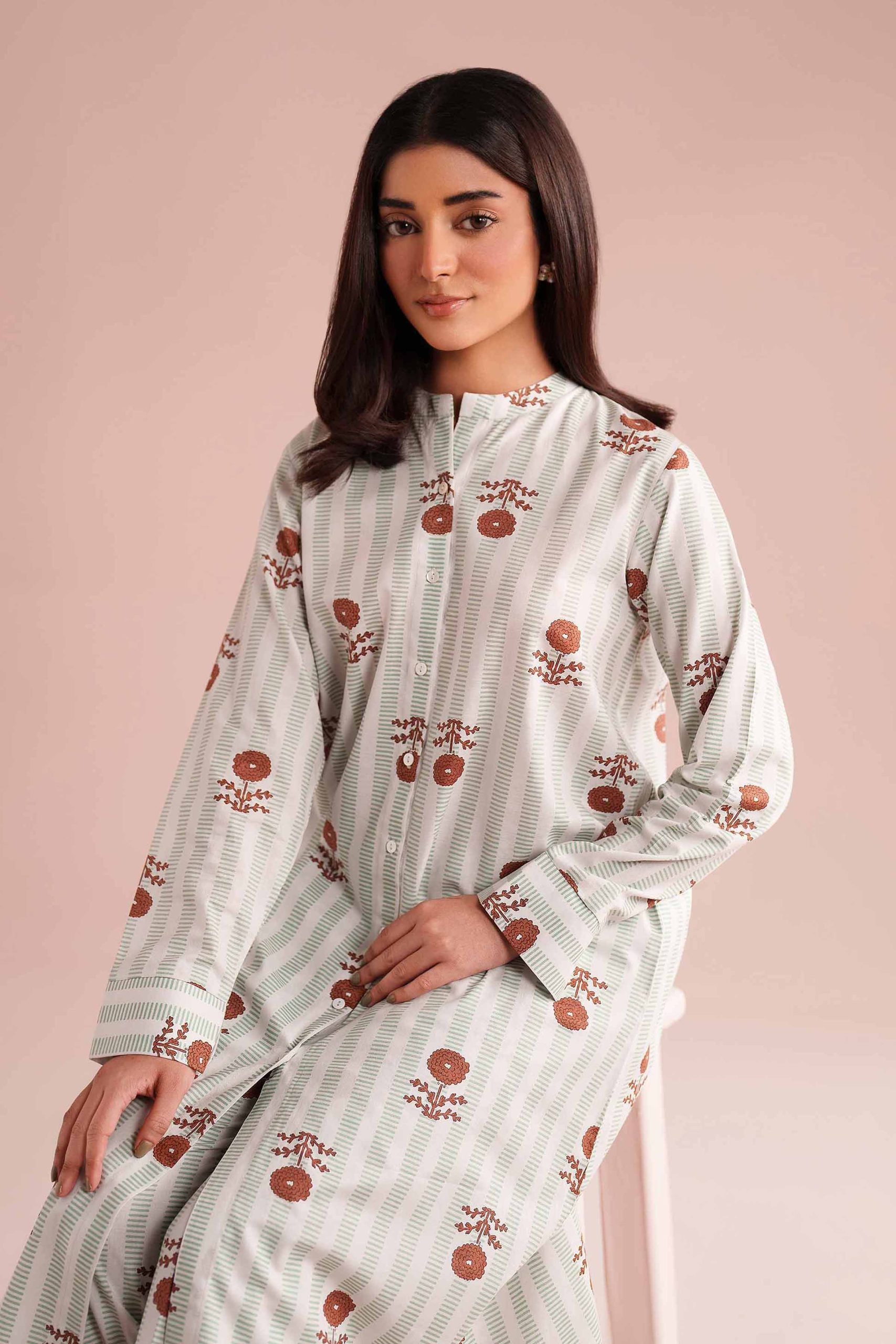 2 Piece - Printed Suit - PE26-179 - Image 2