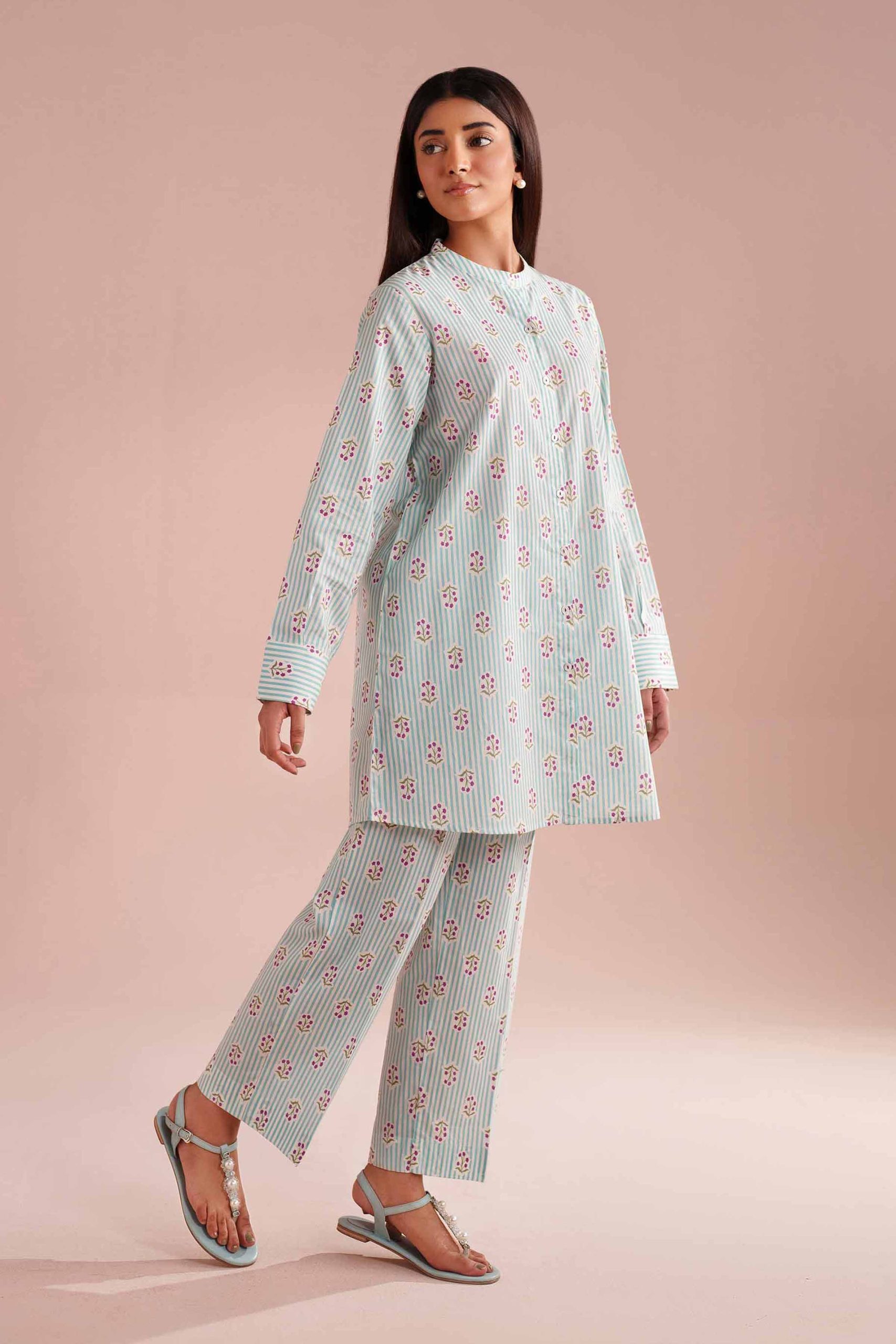2 Piece - Printed Suit - PE26-183