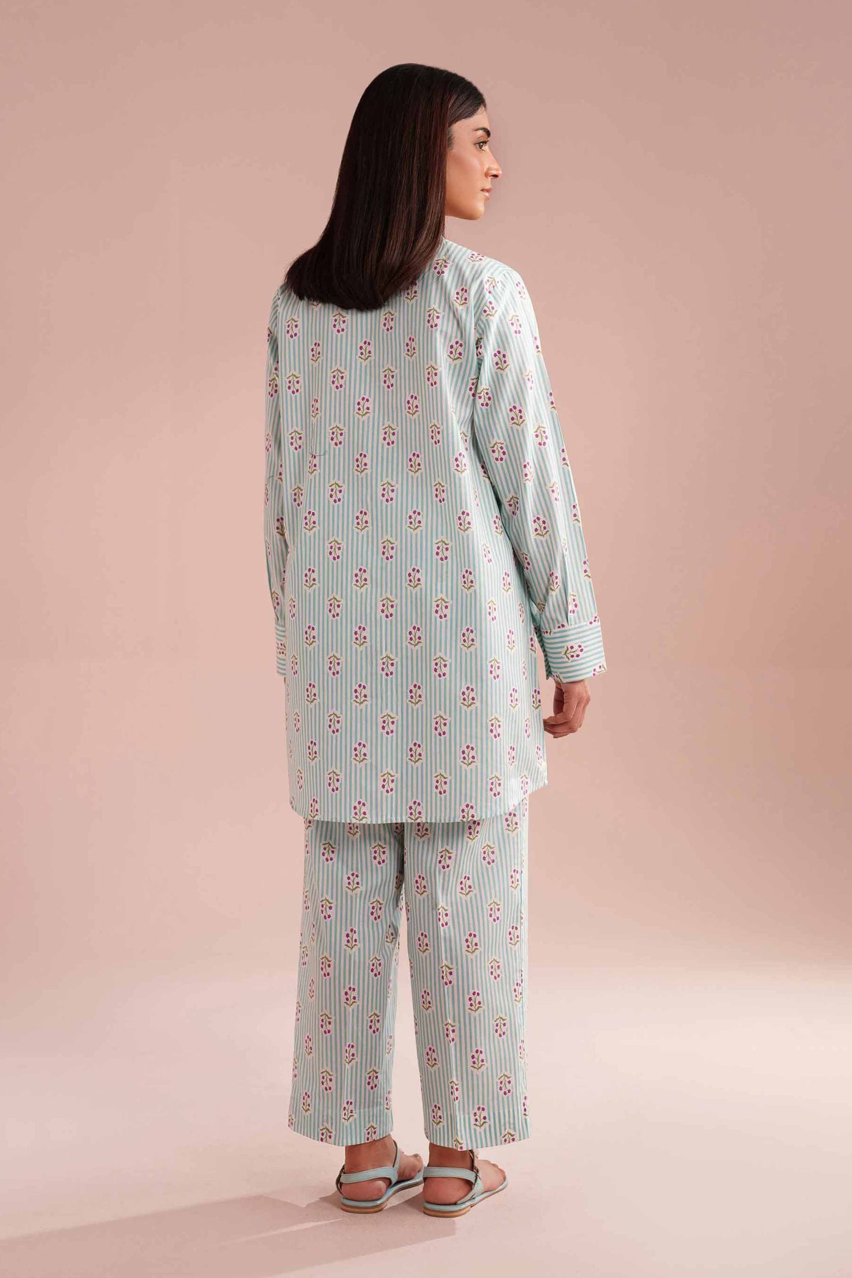 2 Piece - Printed Suit - PE26-183 - Image 3