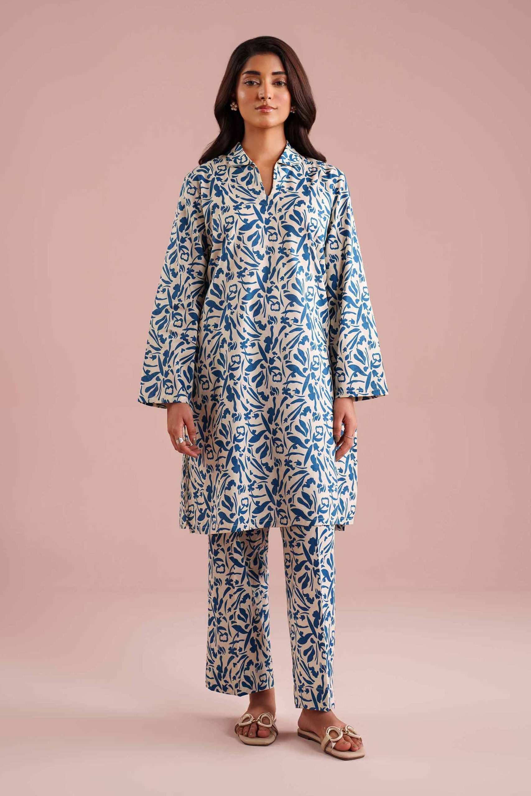 2 Piece - Printed Suit - PE26-184 - Image 4