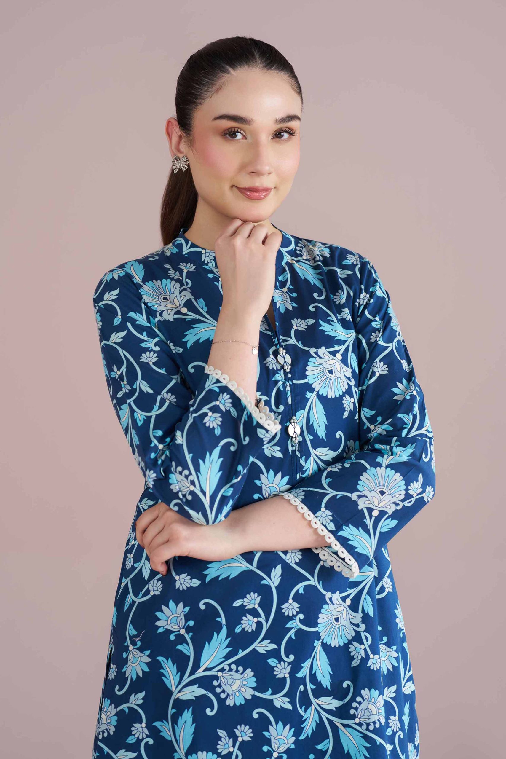 2 Piece - Printed Suit - PE26-195 - Image 2