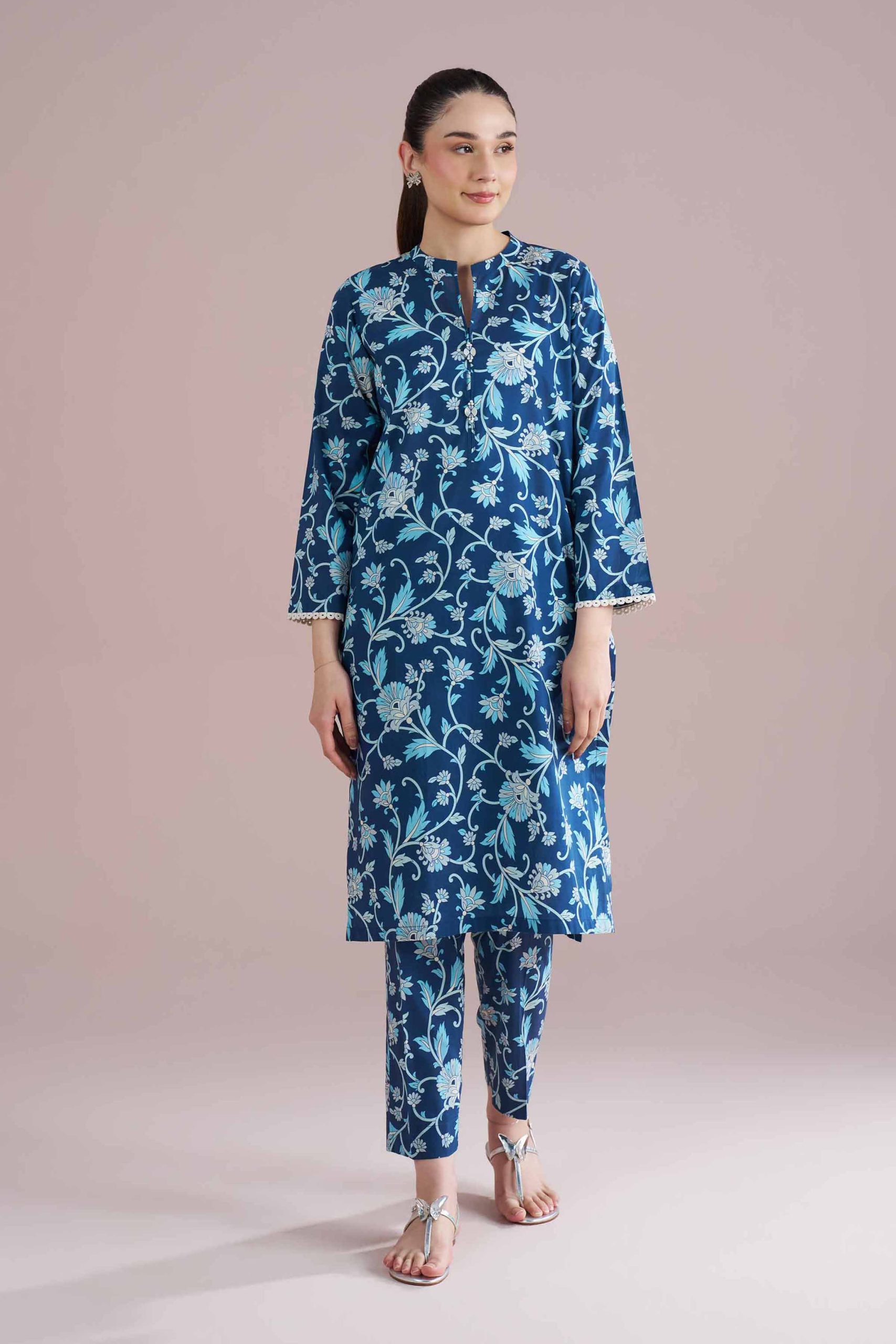 2 Piece - Printed Suit - PE26-195 - Image 4