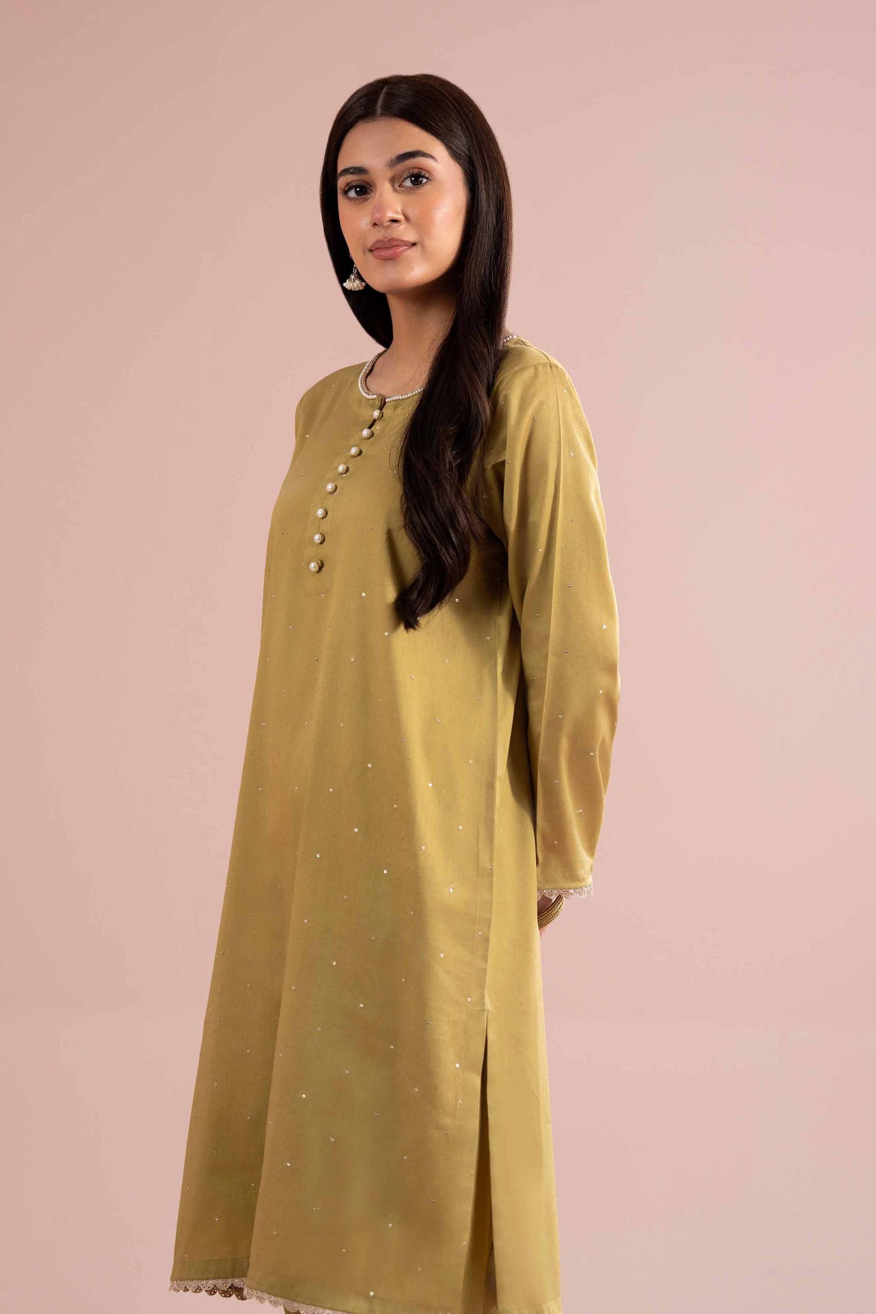 2 Piece - Embroidered Suit - PE26-247 - Image 2