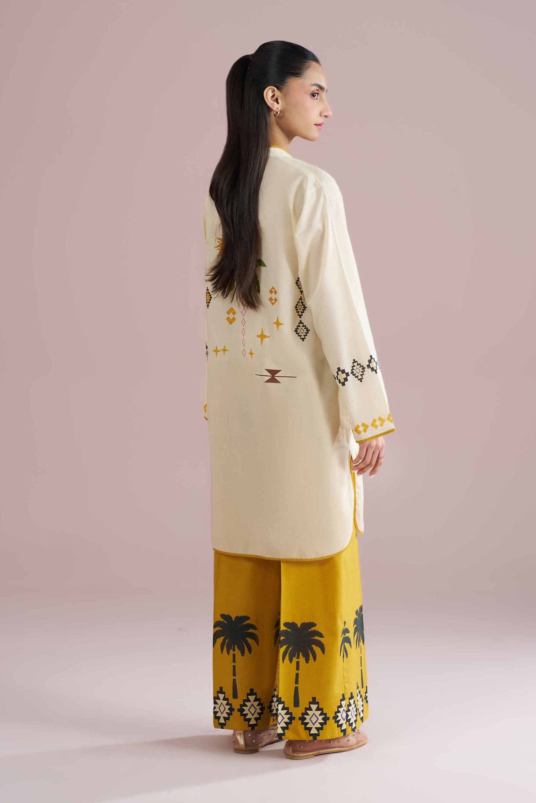 2 Piece - Printed Suit - PE26-269 - Image 3