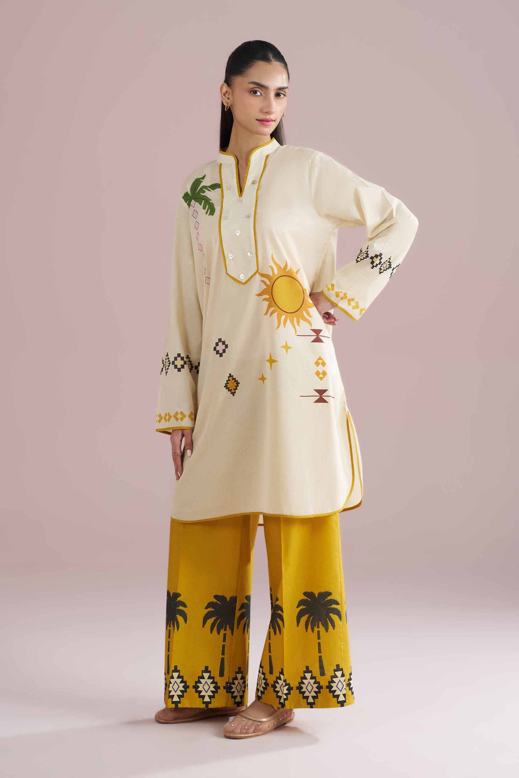 2 Piece - Printed Suit - PE26-269 - Image 5