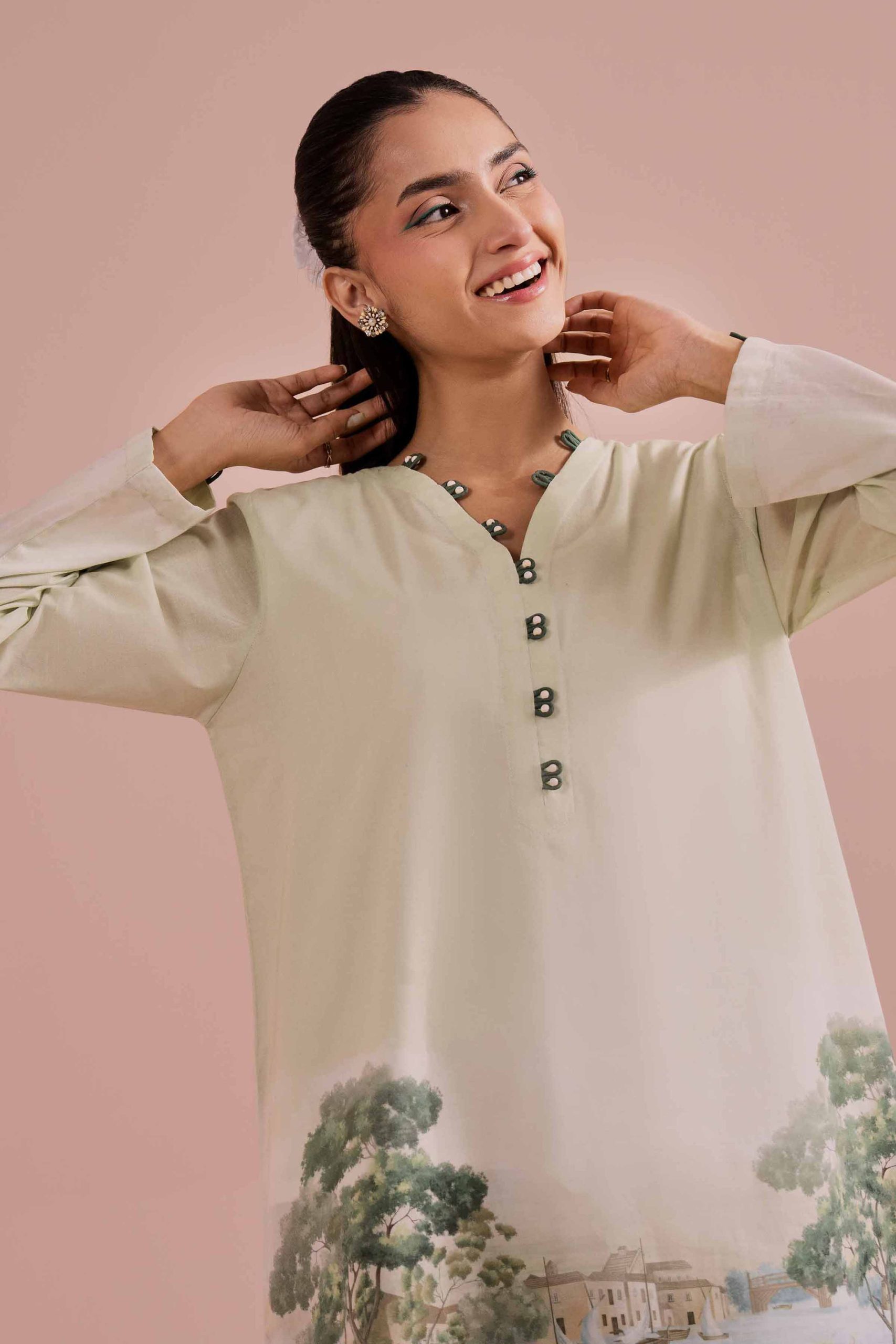 2 Piece - Printed Suit - PE26-273 - Image 4