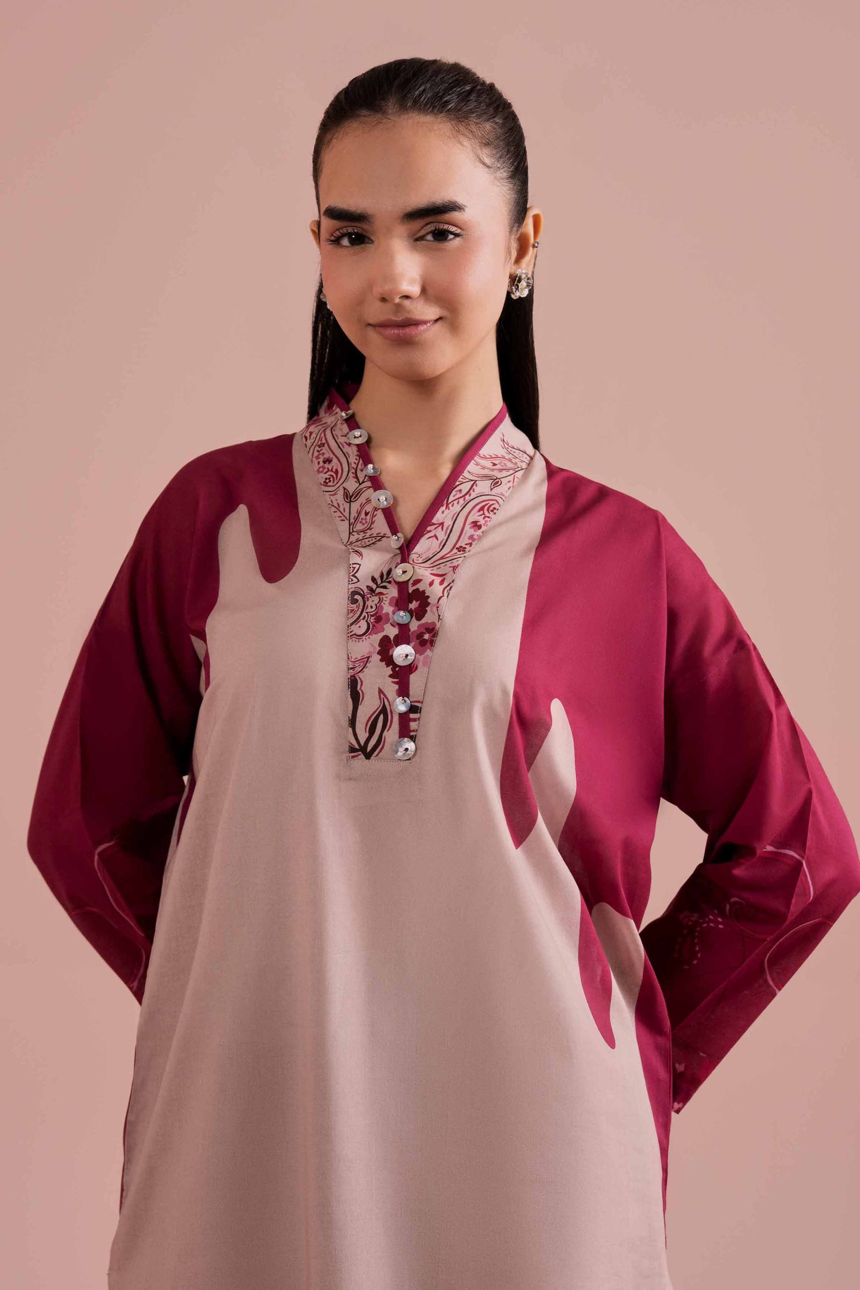 2 Piece - Printed Suit - PE26-278 - Image 4