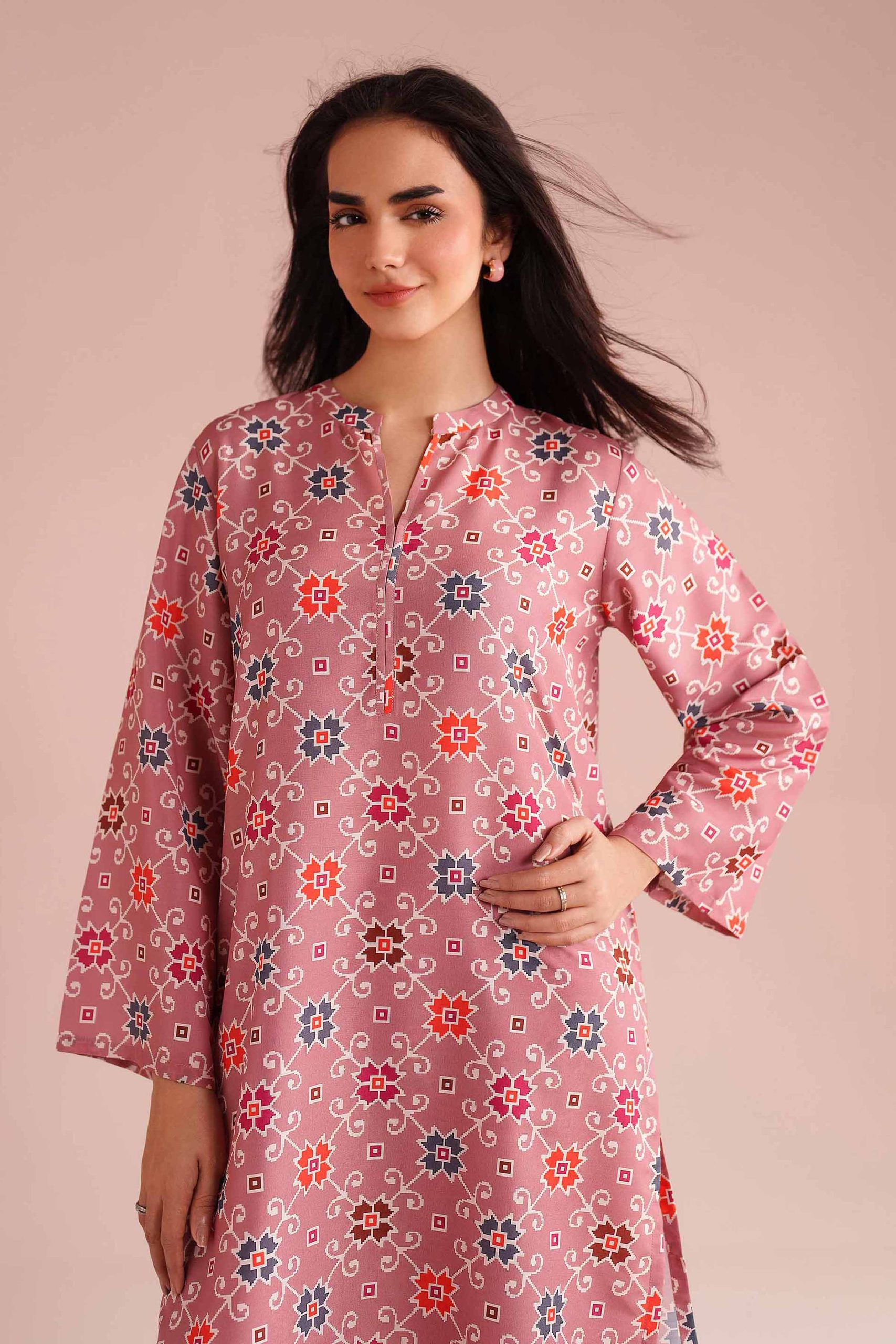 2 Piece - Printed Suit - PE26-31 - Image 2
