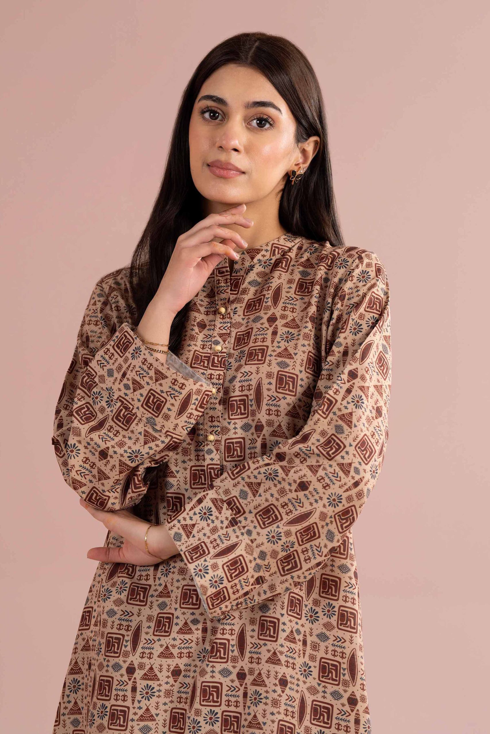 2 Piece - Printed Suit - PE26-347 - Image 2