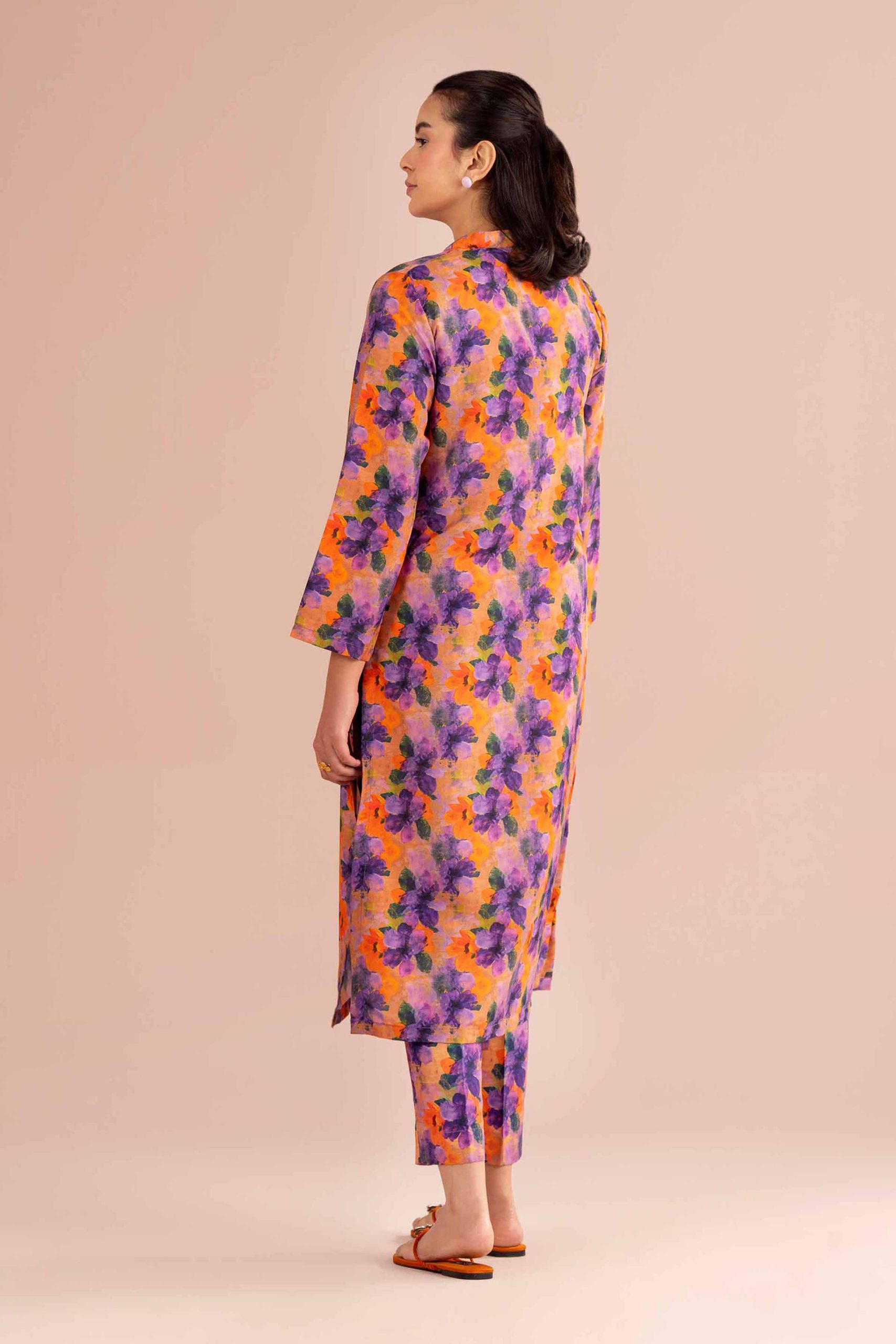 2 Piece - Printed Suit - PE26-361 - Image 3