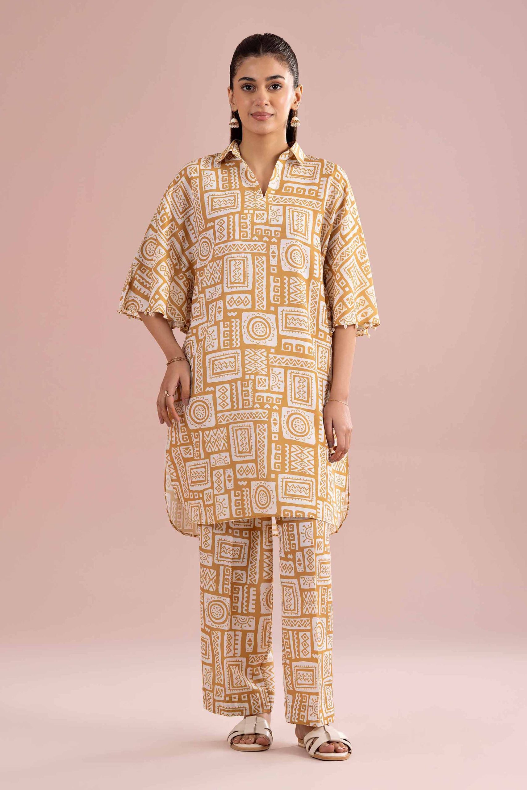 2 Piece - Printed Suit - PE26-362 - Image 3