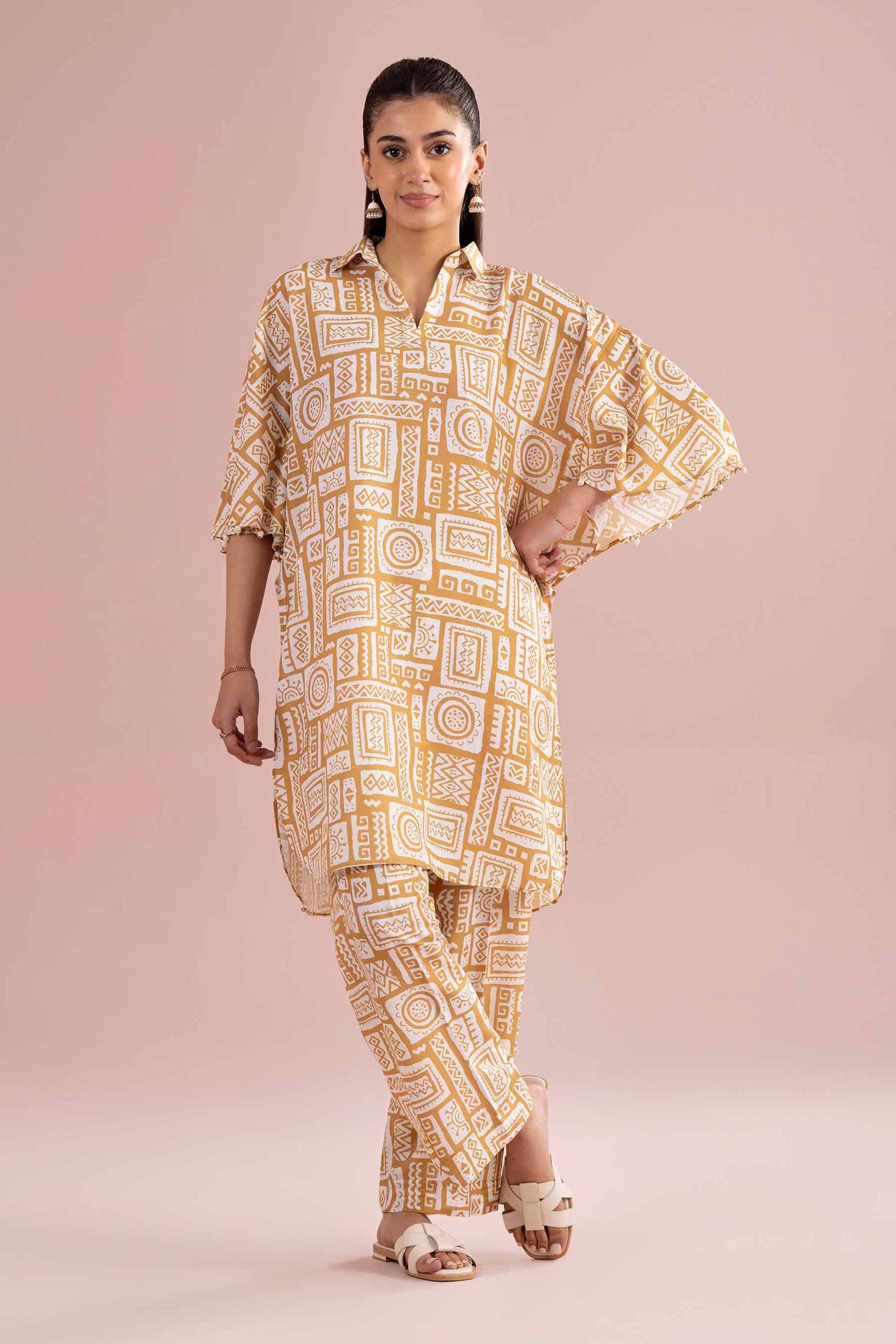 2 Piece - Printed Suit - PE26-362