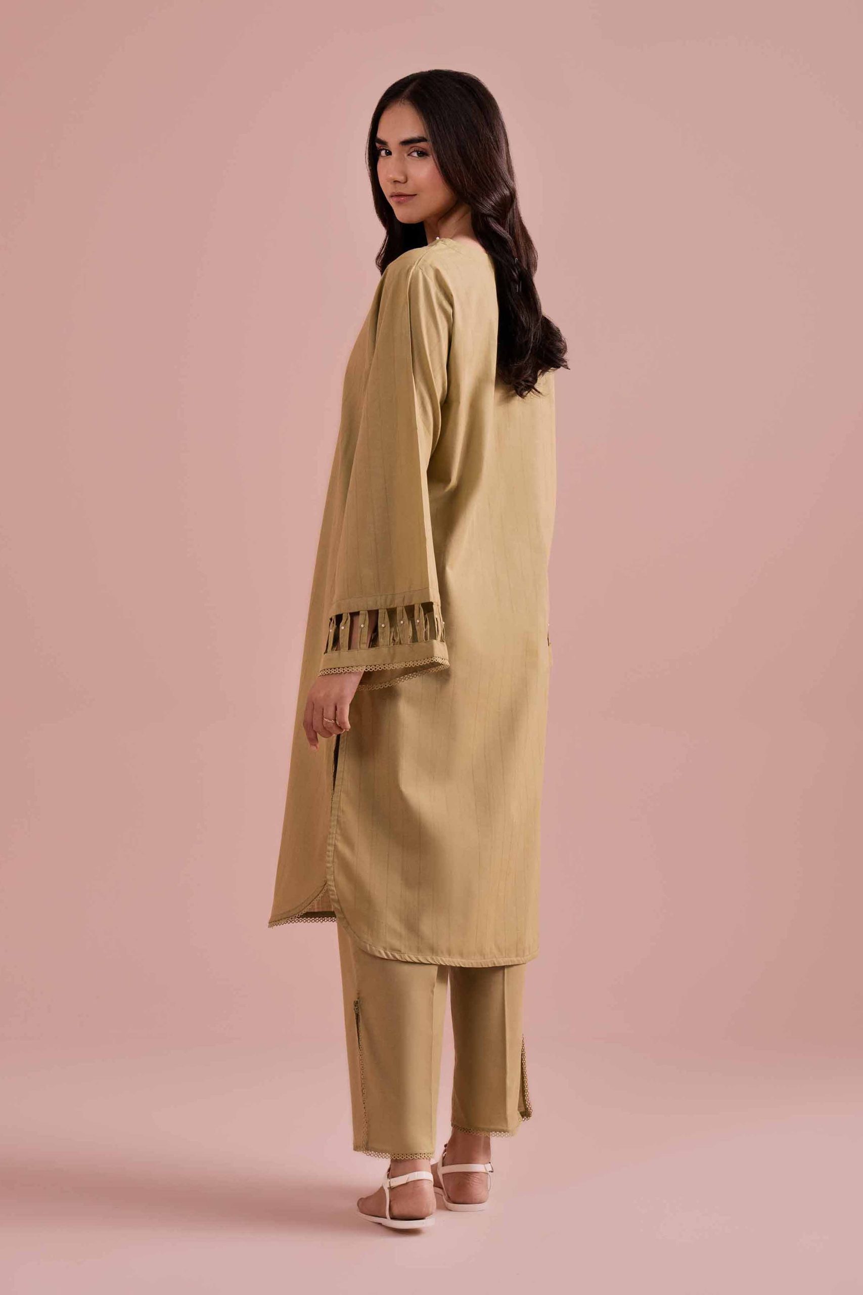 2 Piece - Solid Suit - PE26-37 - Image 3