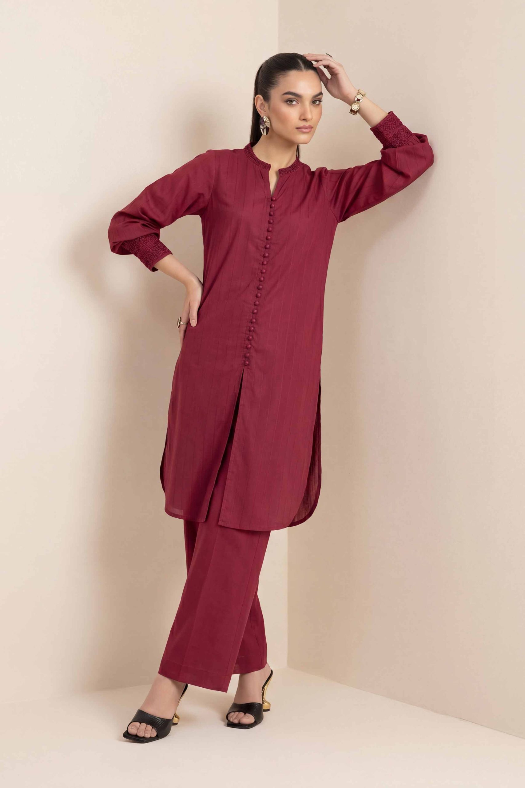 2 Piece - Solid Suit - PE26-39 - Image 3