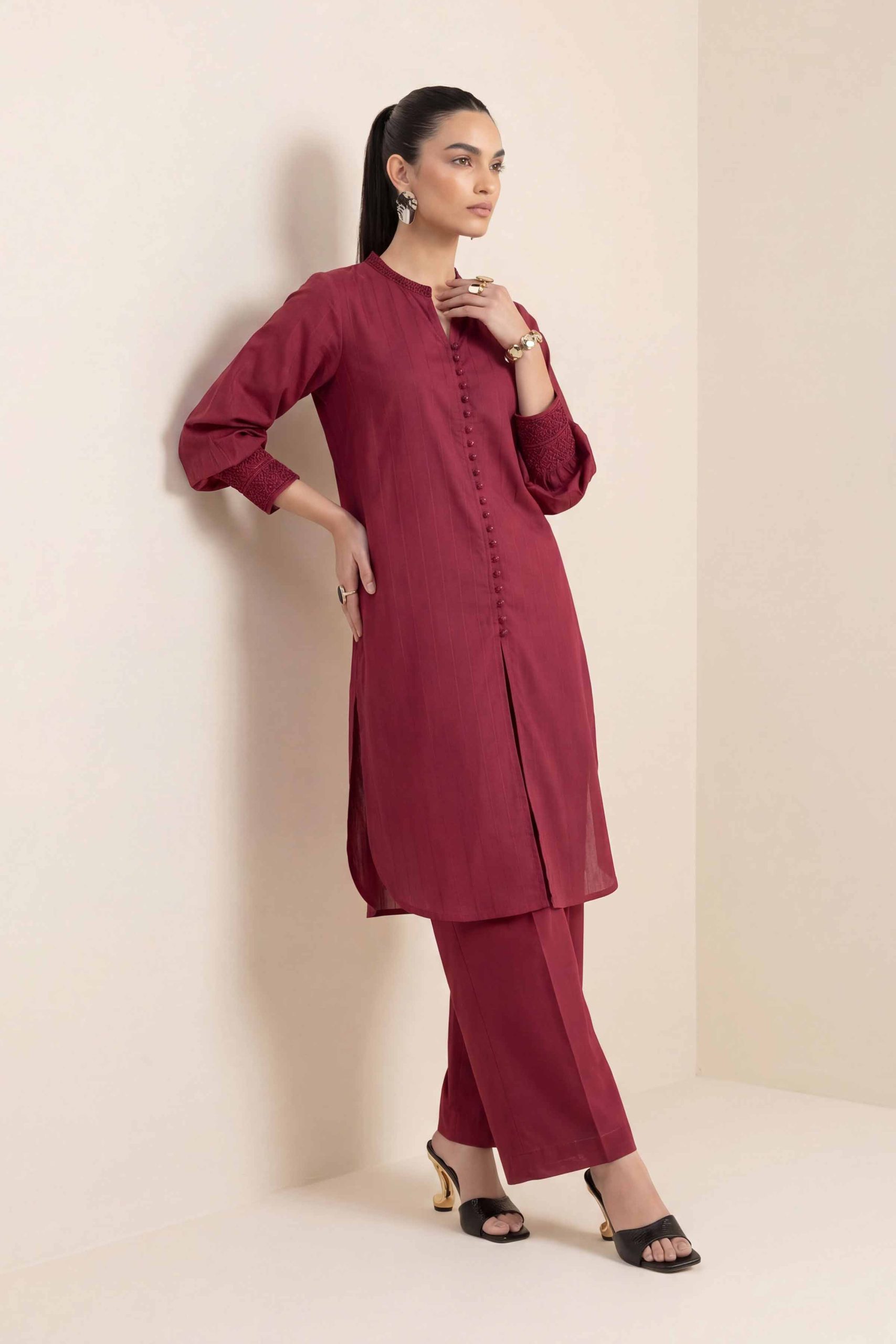 2 Piece - Solid Suit - PE26-39 - Image 5
