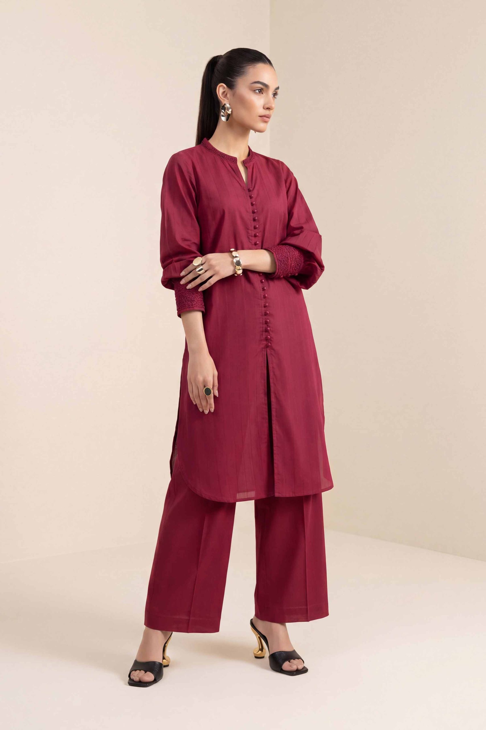 2 Piece - Solid Suit - PE26-39 - Image 4
