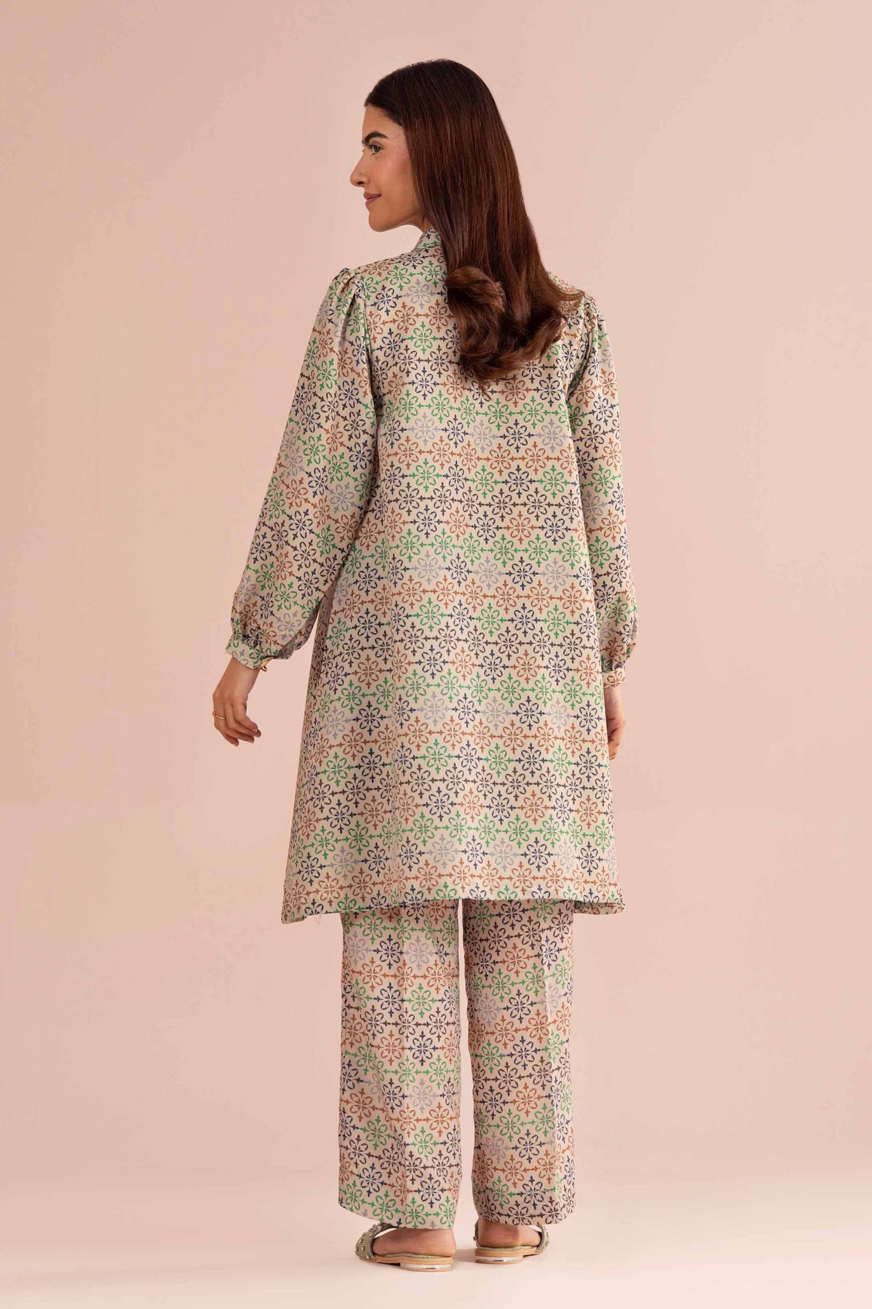 2 Piece - Printed Suit - PS26-86 - Image 3