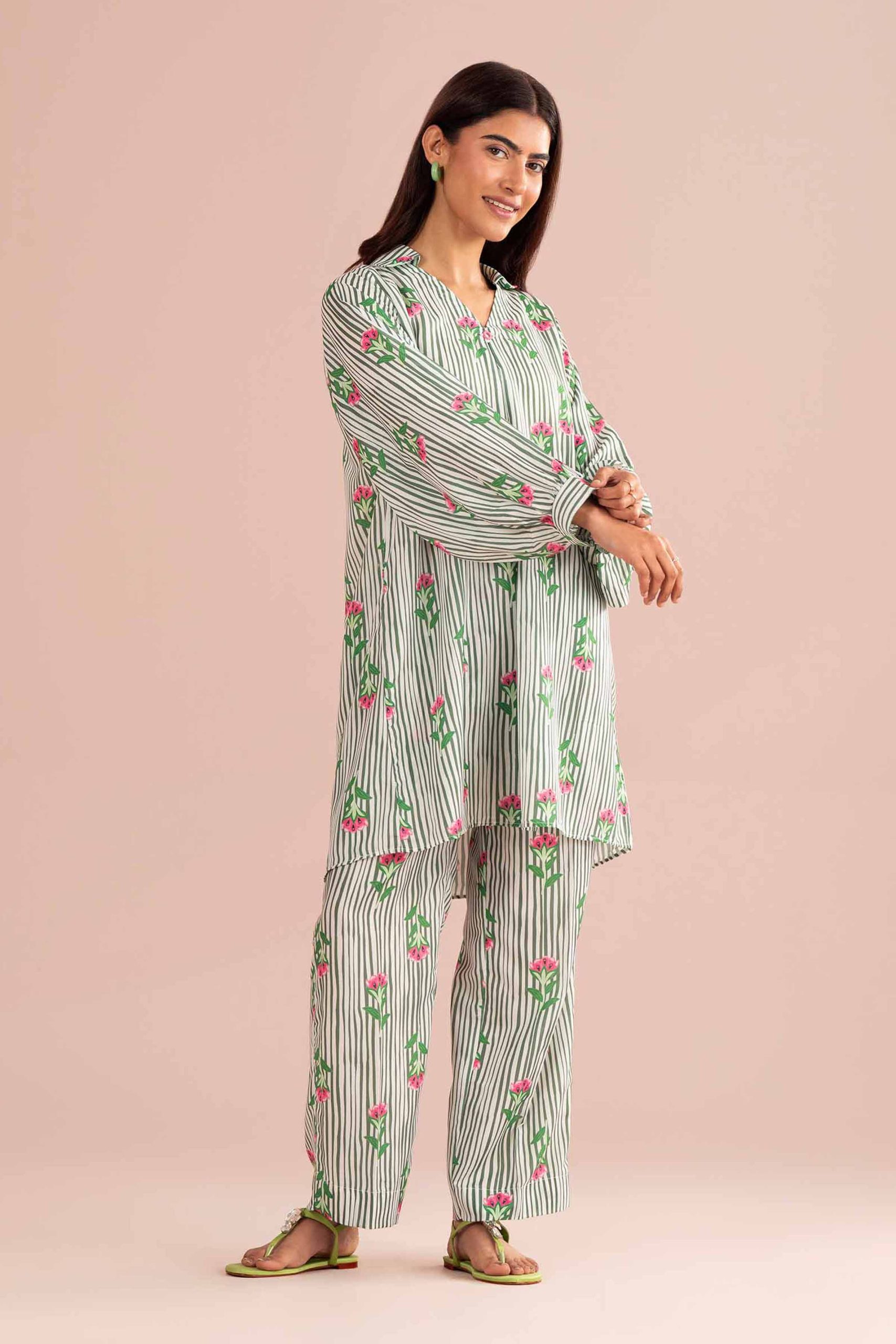 2 Piece - Printed Suit - PS26-96 - Image 5